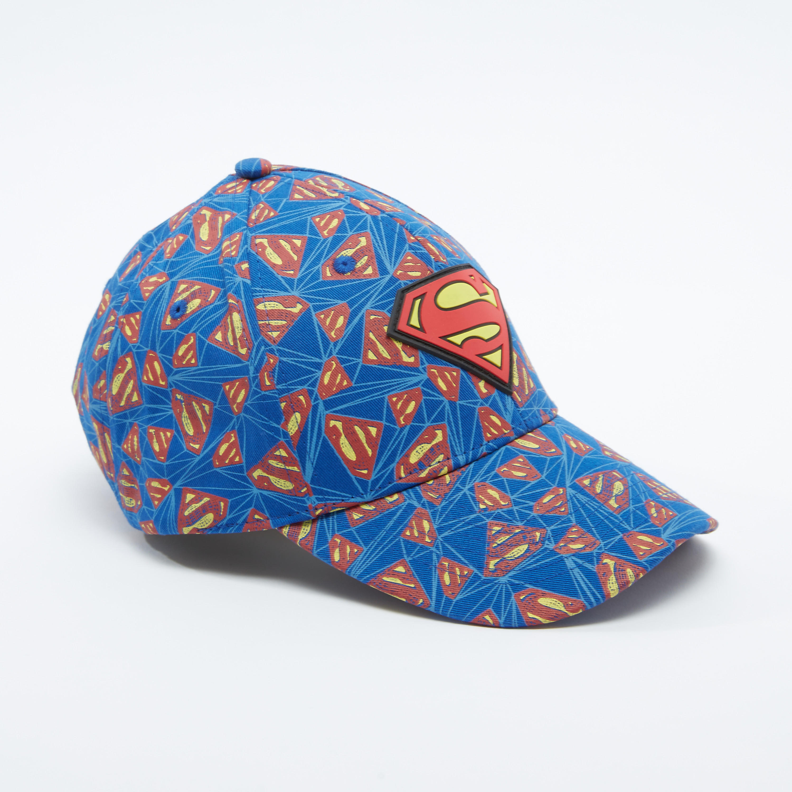 قبعة كاب بثنية إغلاق وتزيينات وطبعات سوبرمان-men-caps-image-1