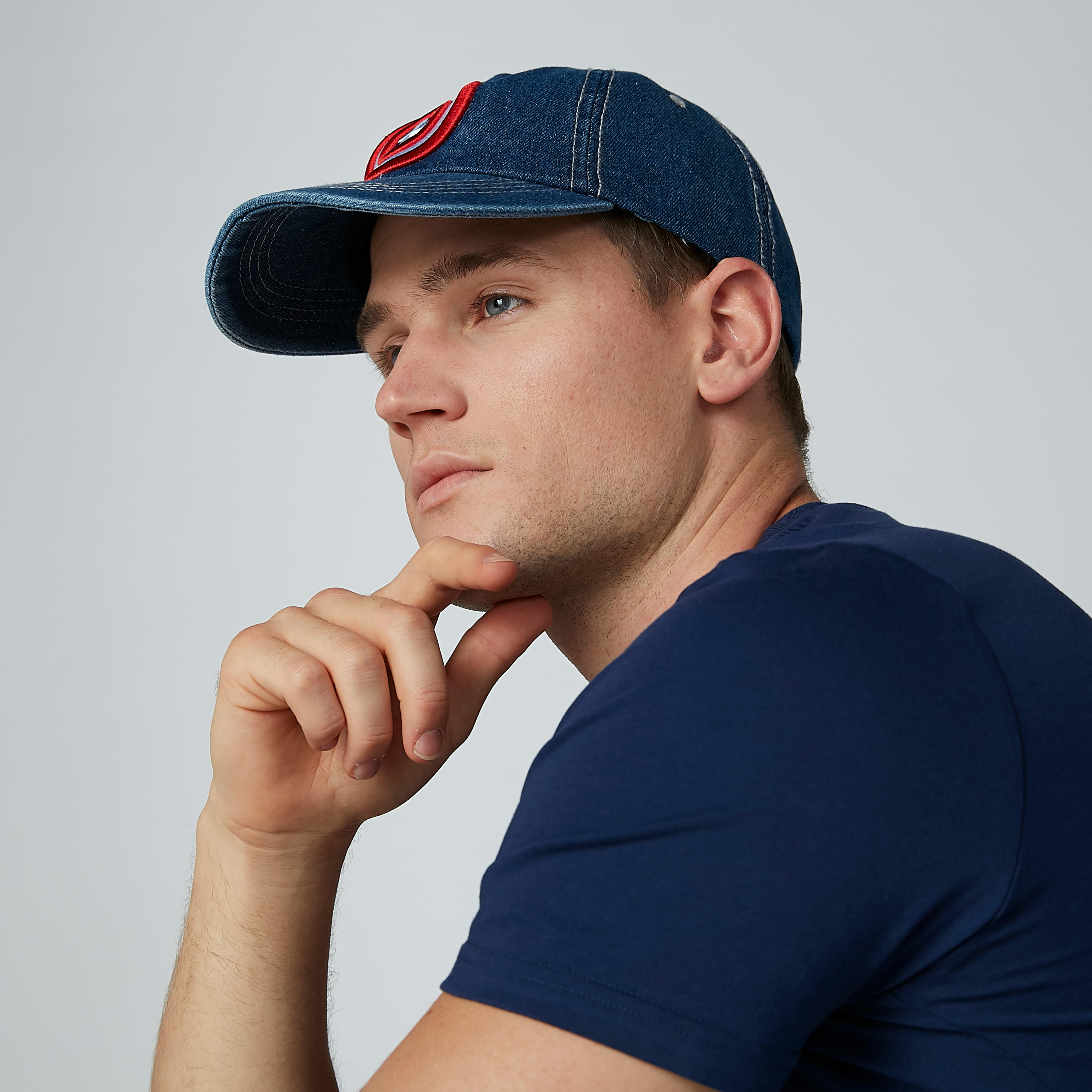 قبعة كاب بإبزيم إغلاق كابتن أمريكا-men-caps-image-2