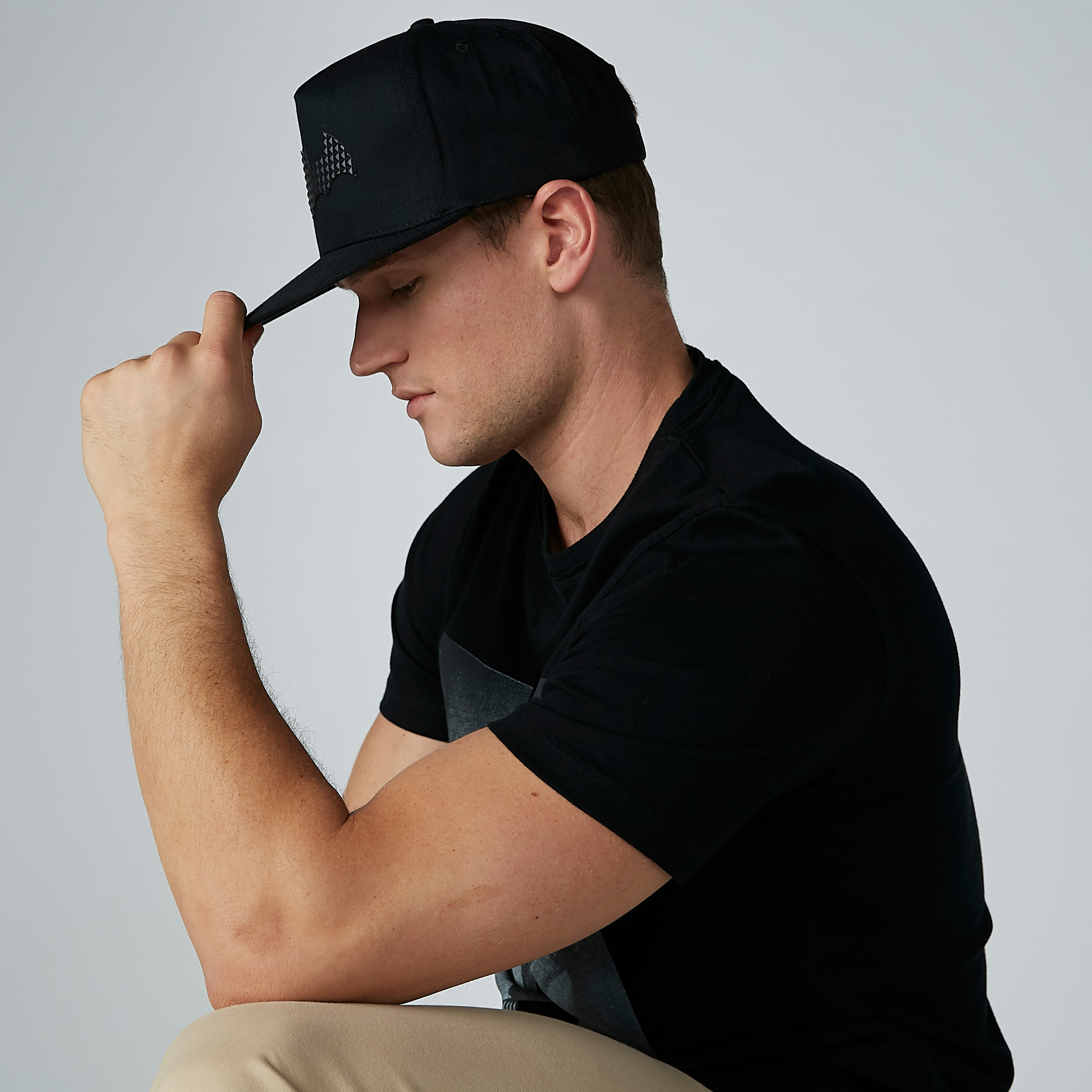 قبّعة كاب بزر إغلاق وتزيينات باتمان-men-caps-image-2