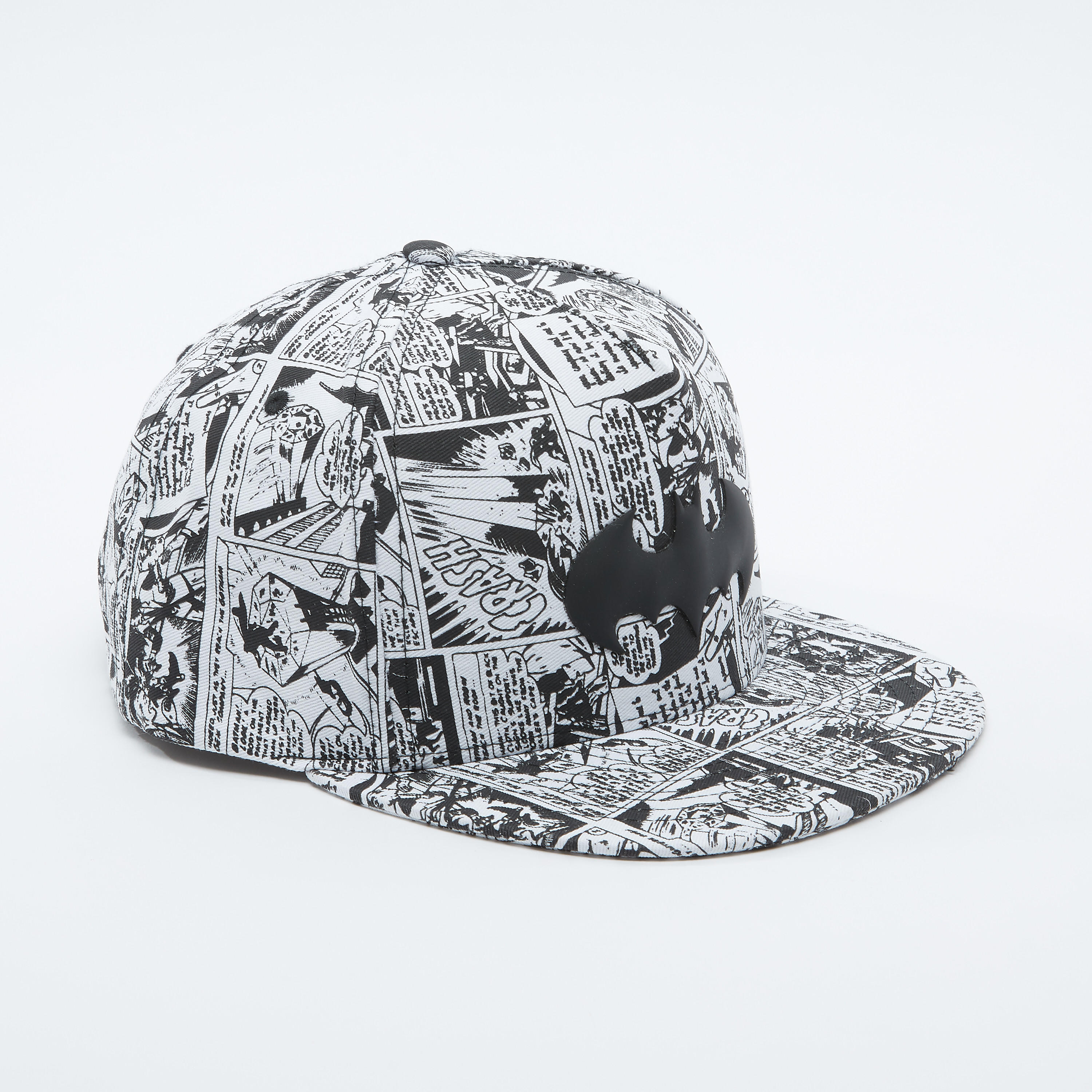 قبّعة كاب بزر إغلاق وتزيينات وطبعات باتمان-men-caps-image-1