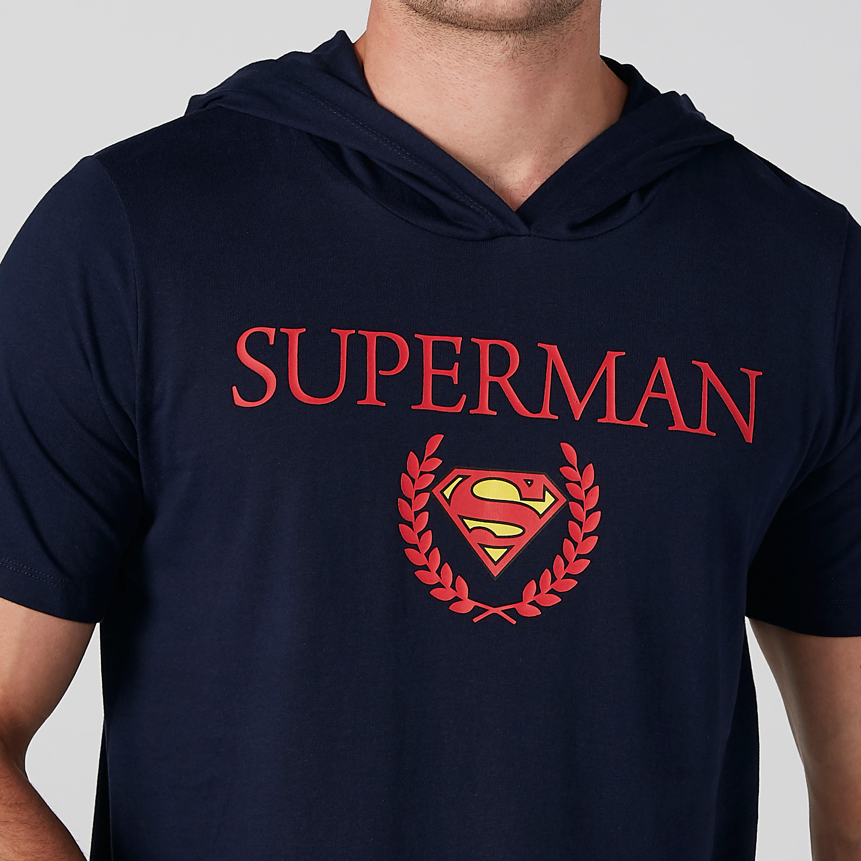 تيشيرت بقبّعة وأكمام قصيرة وطبعات سوبرمان-men-clothing-tshirtsandpolos-tshirts-image-4