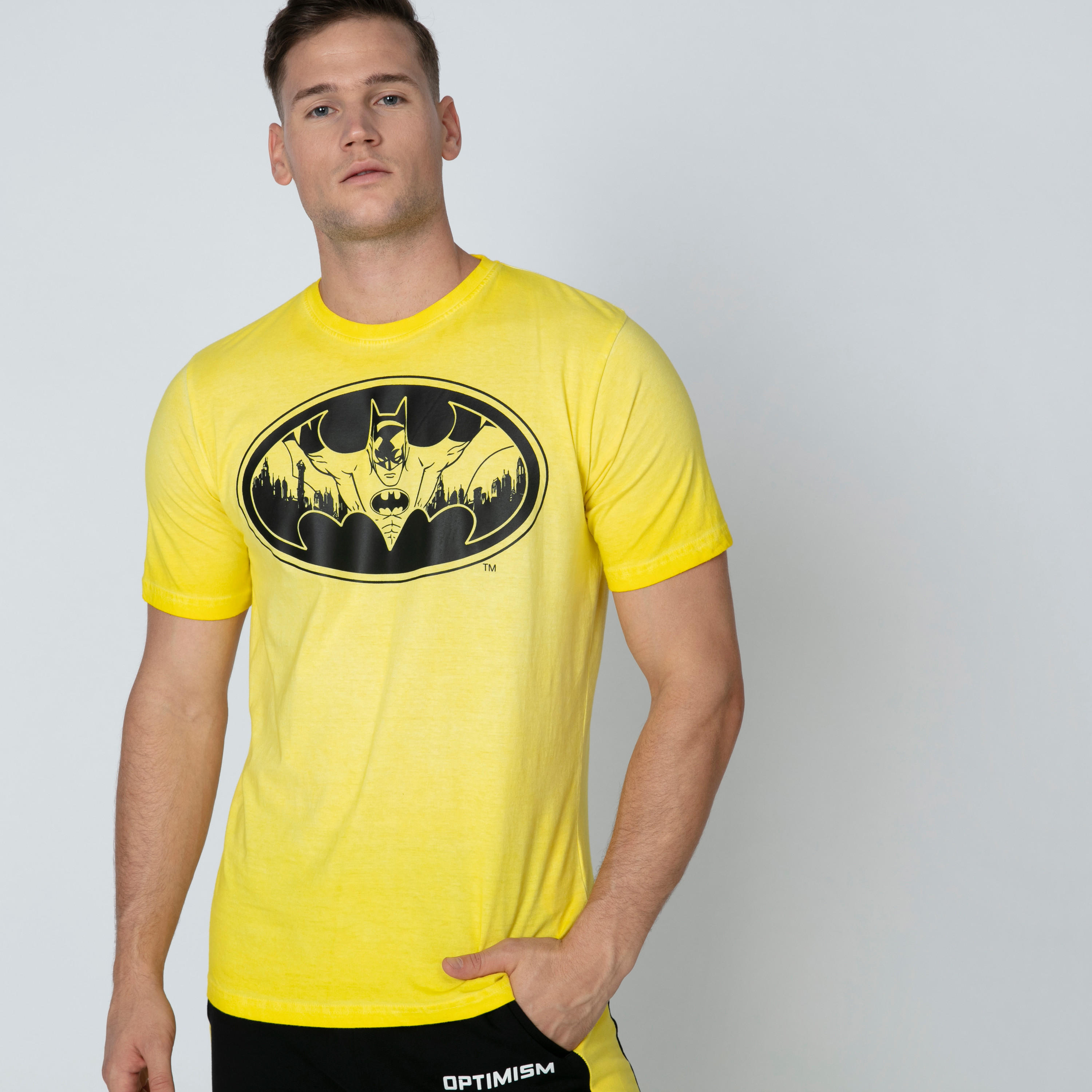 Batman Printed T-shirt with Round Neck and Short Sleeves-men-clothing-tshirtsandpolos-tshirts-image-1