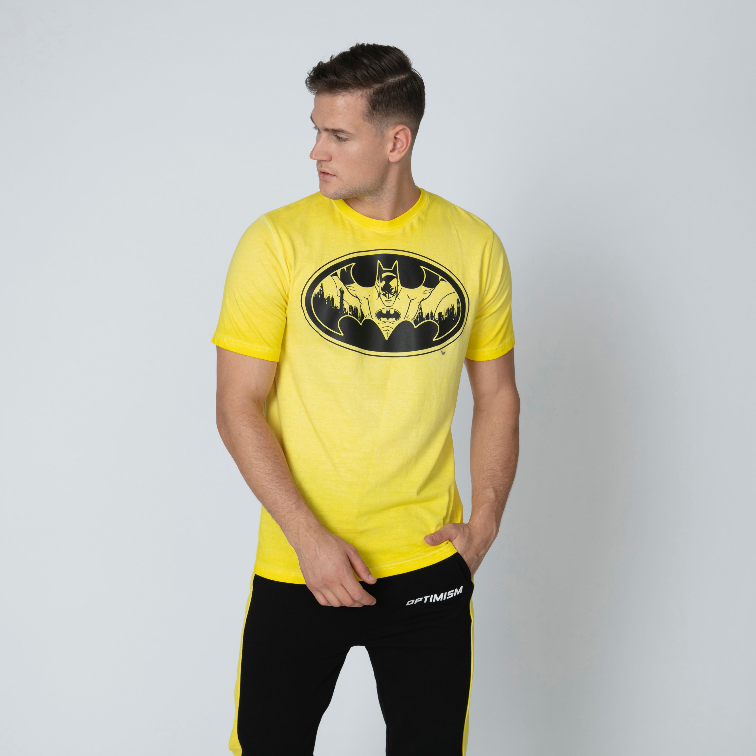 Batman Printed T-shirt with Round Neck and Short Sleeves-men-clothing-tshirtsandpolos-tshirts-image-3