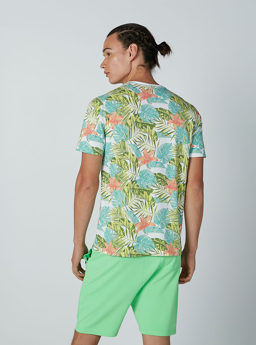 تيشيرت بياقة مستديرة وأكمام قصيرة وطبعات سوبرمان-men-clothing-tshirtsandpolos-tshirts-image-3