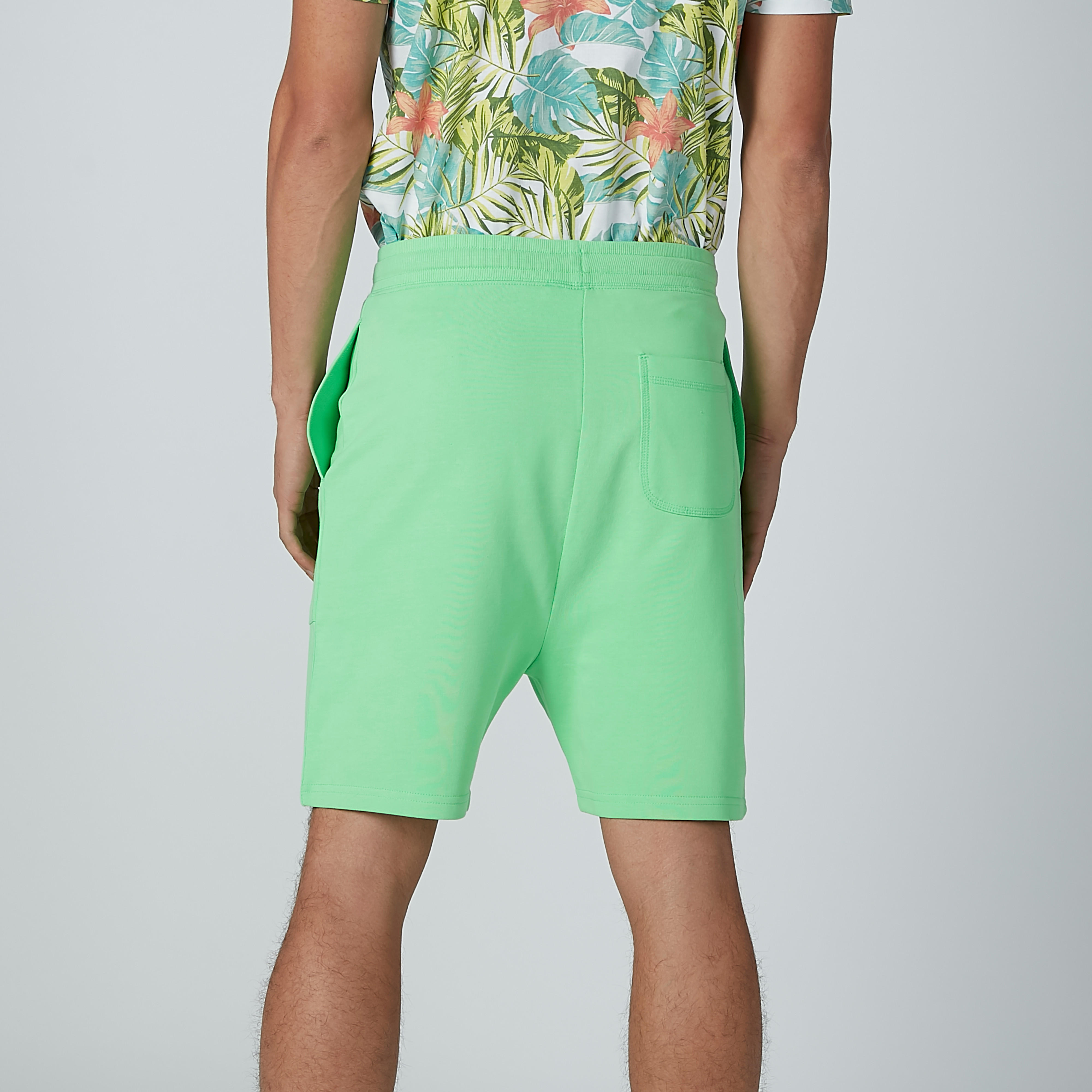 Superman Printed Shorts with Pocket Detail and Drawstring-men-clothing-bottoms-shorts-image-2