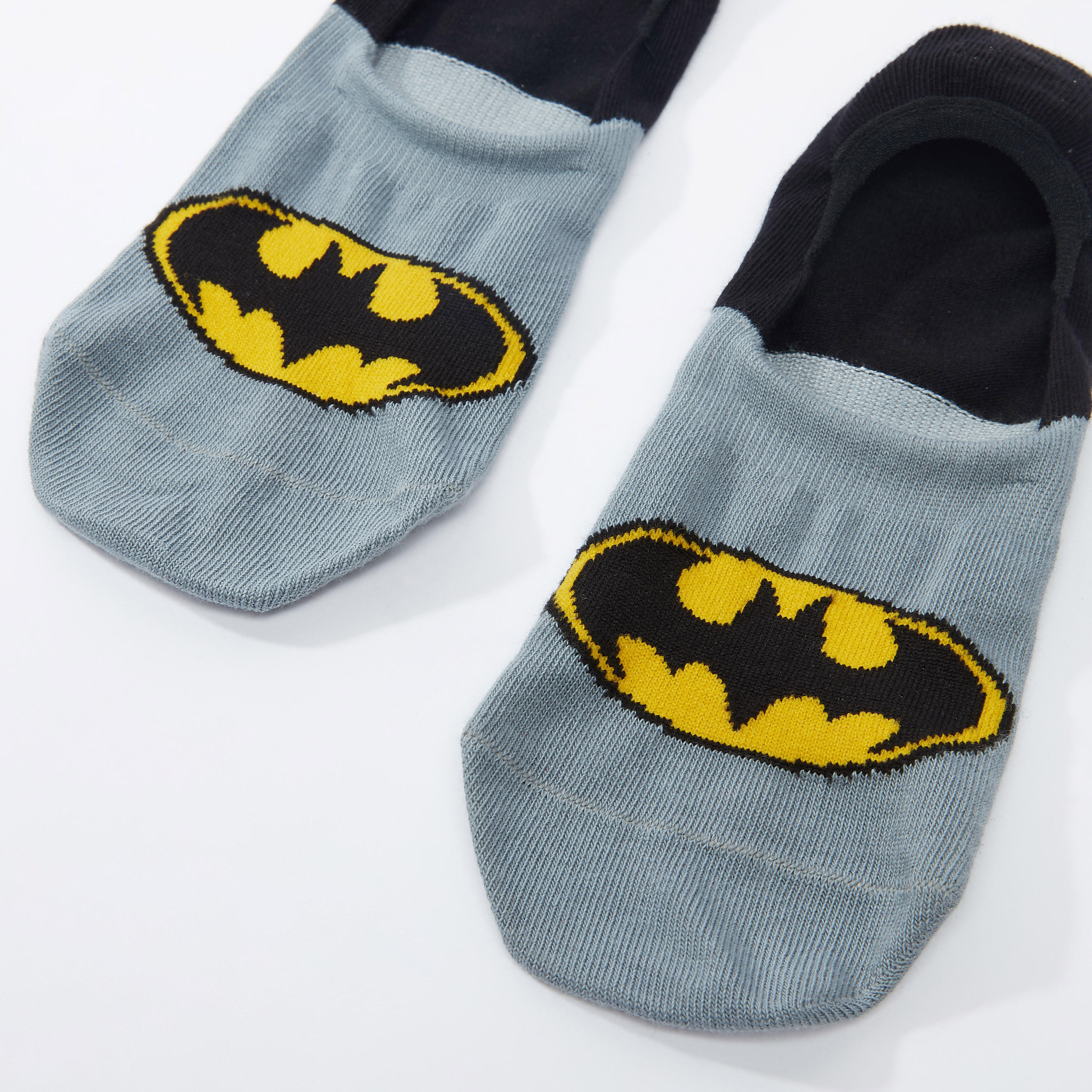 جوارب غير مرئية كتل ألوان بطبعات باتمان-men-socks-image-2