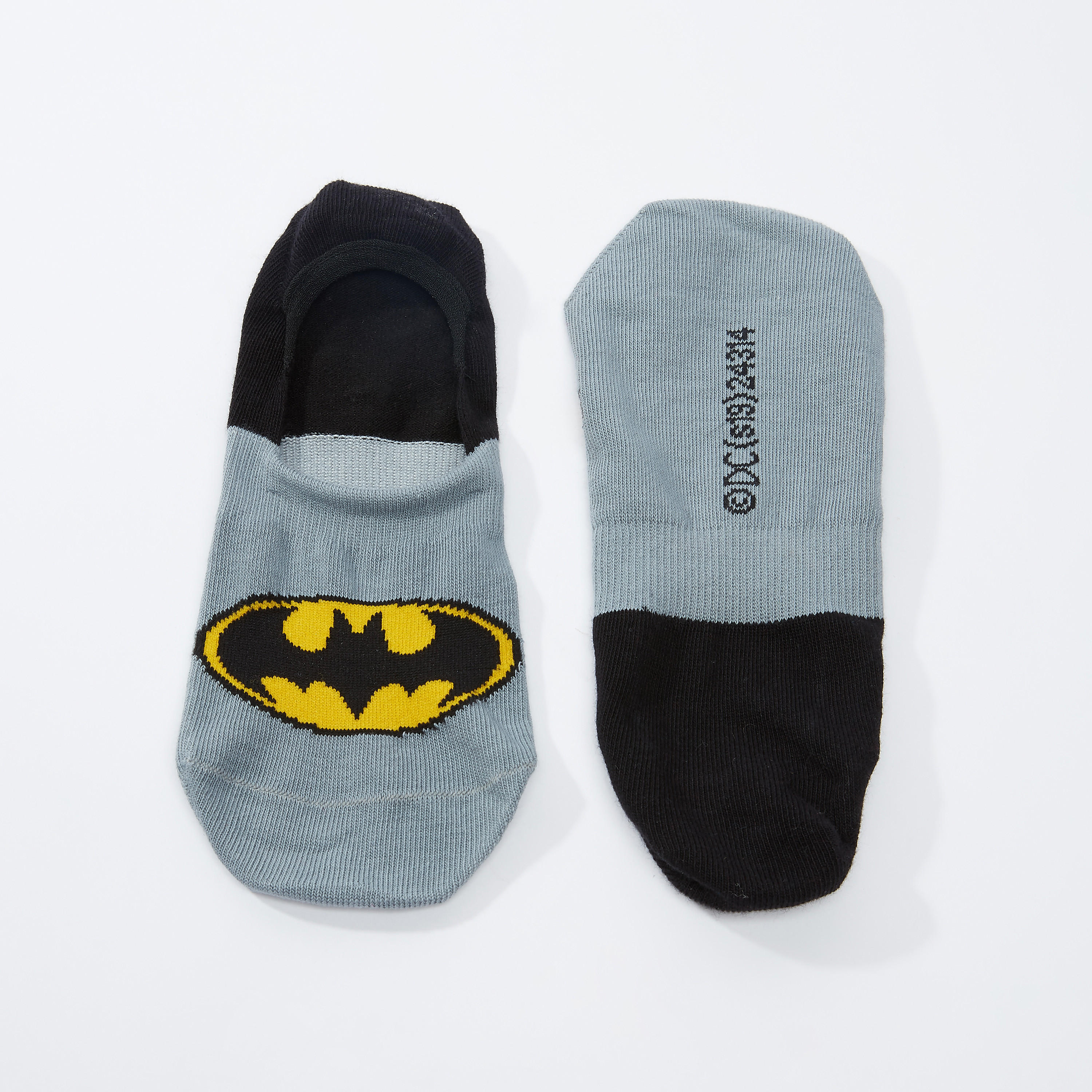 جوارب غير مرئية كتل ألوان بطبعات باتمان-men-socks-image-3