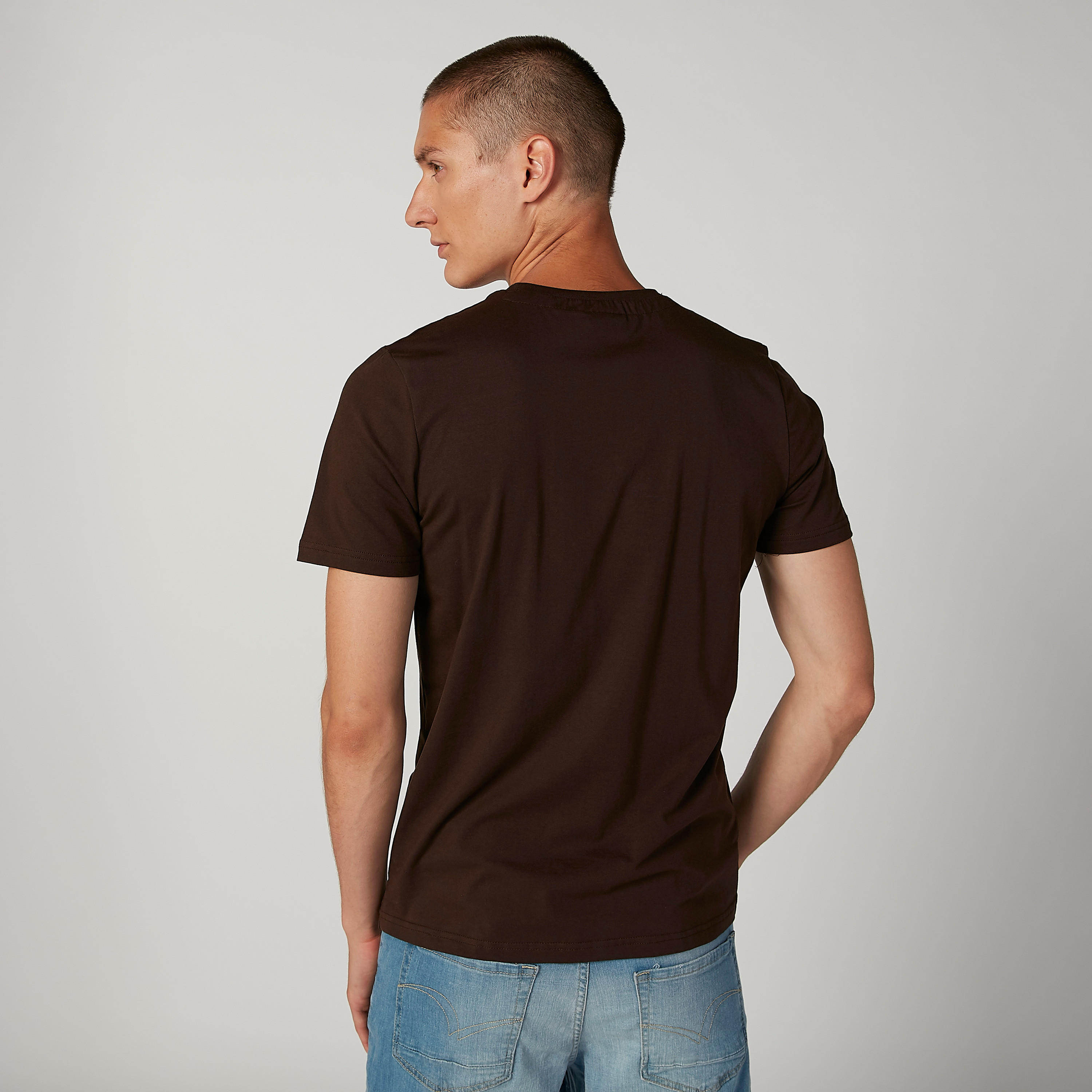 تيشيرت مستدام سليم بأكمام قصيرة وطبعات باتمان -men-clothing-tshirtsandpolos-tshirts-image-2