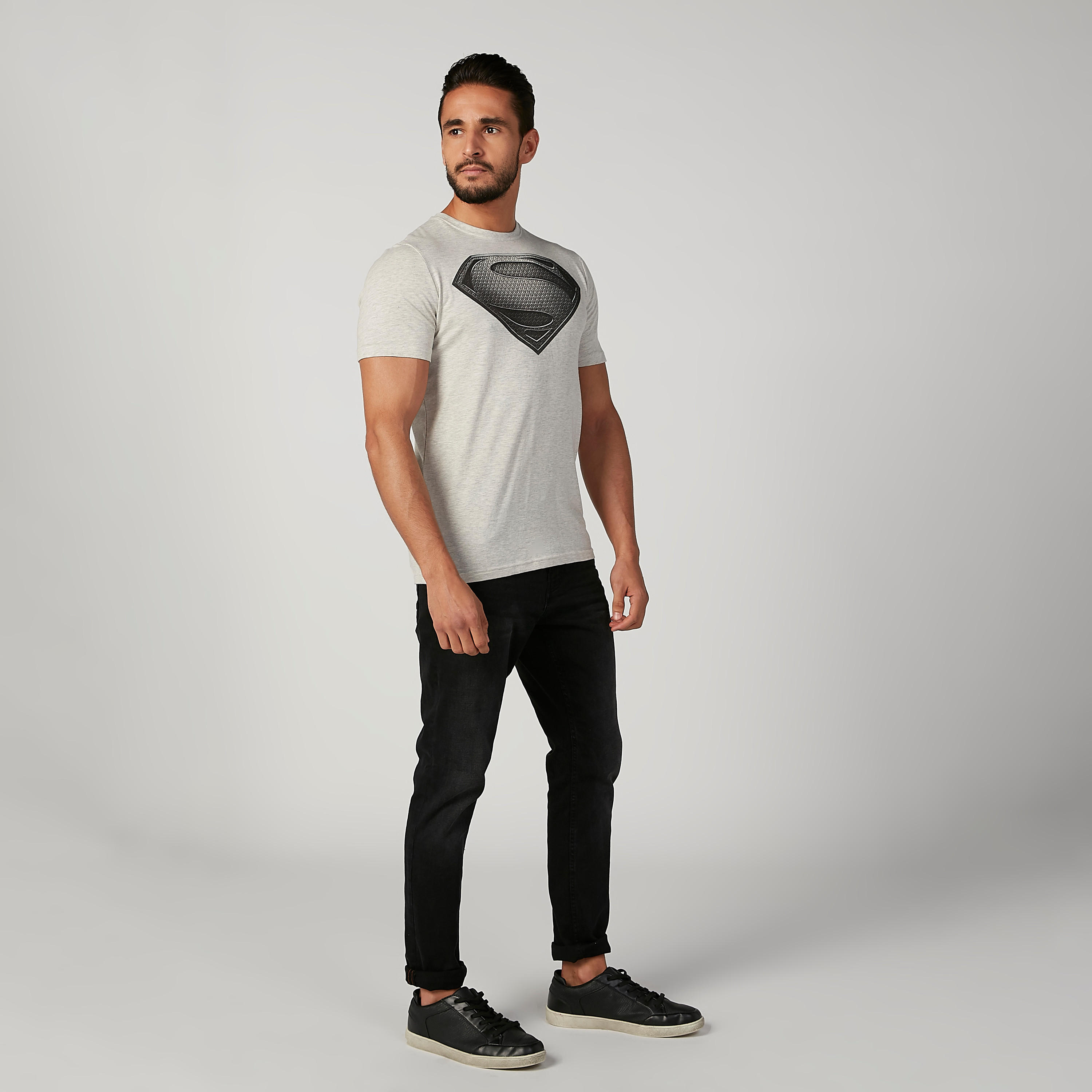 تيشيرت مستدام بقصّة سليم وياقة ضيّقة وطبعات سوبرمان-men-clothing-tshirtsandpolos-tshirts-image-3