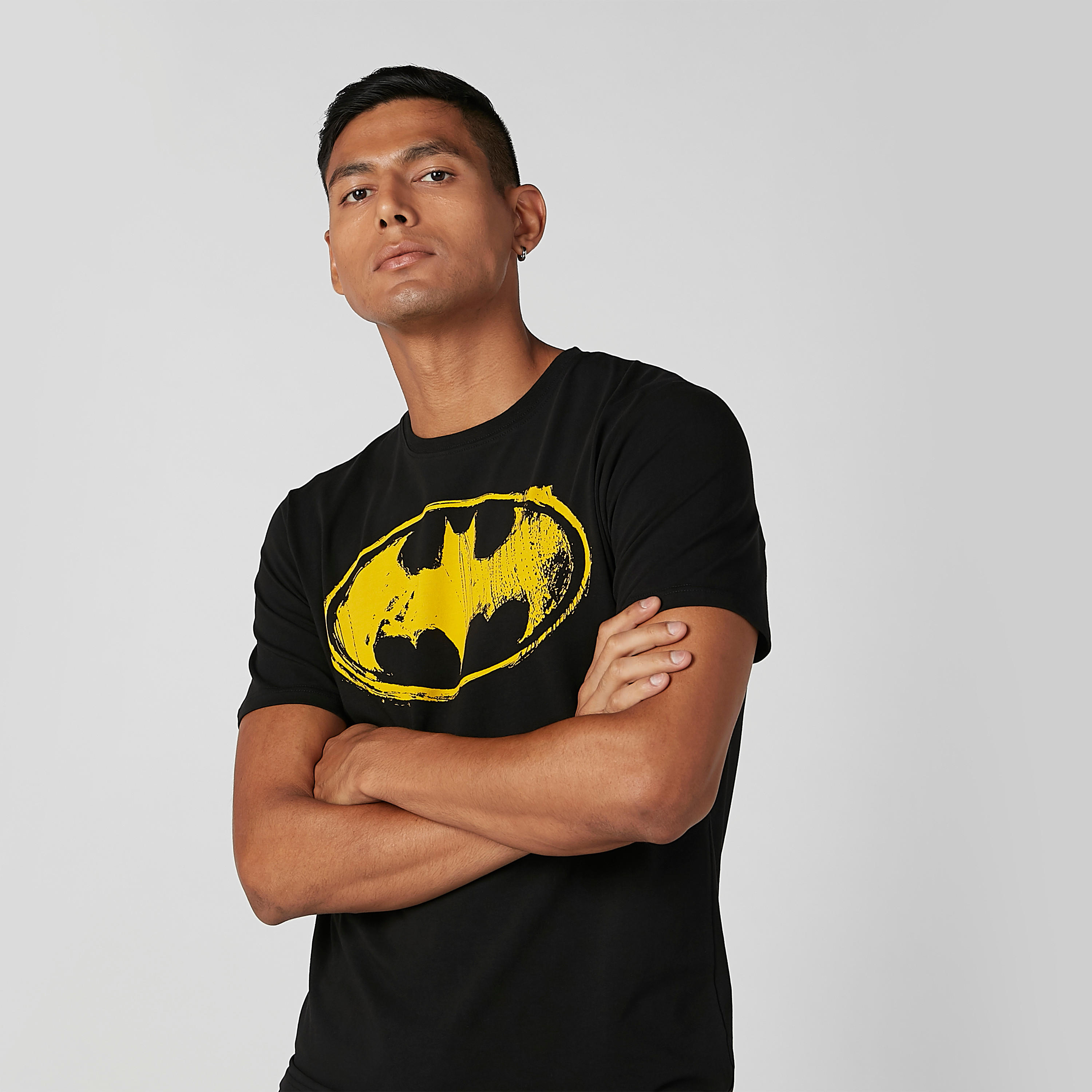 Sustainable Slim Fit Batman Printed T-shirt with Crew Neck-men-clothing-tshirtsandpolos-tshirts-image-3