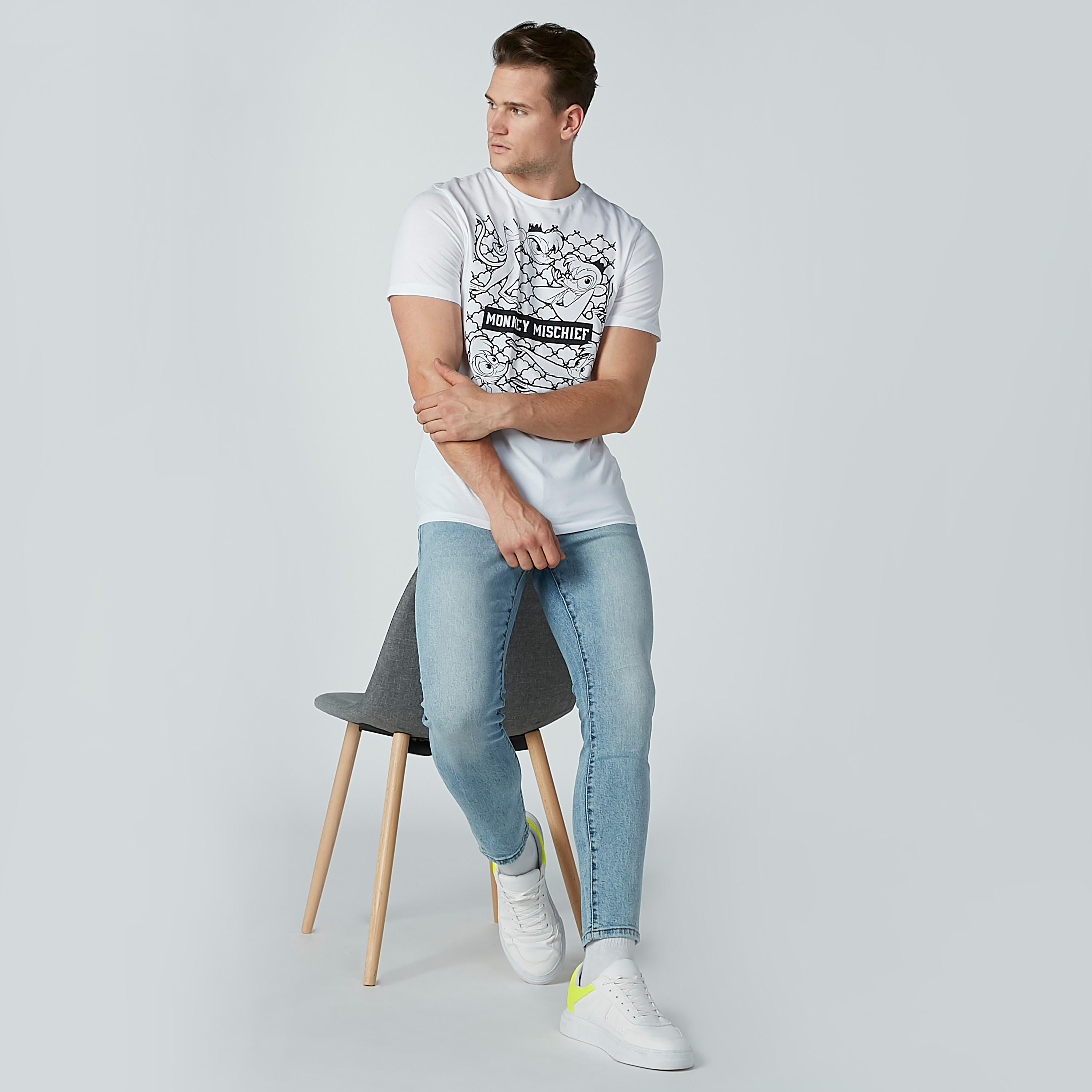 تيشيرت مستدام بياقة ضيّقة وأكمام قصيرة وطبعات-men-clothing-tshirtsandpolos-tshirts-image-1