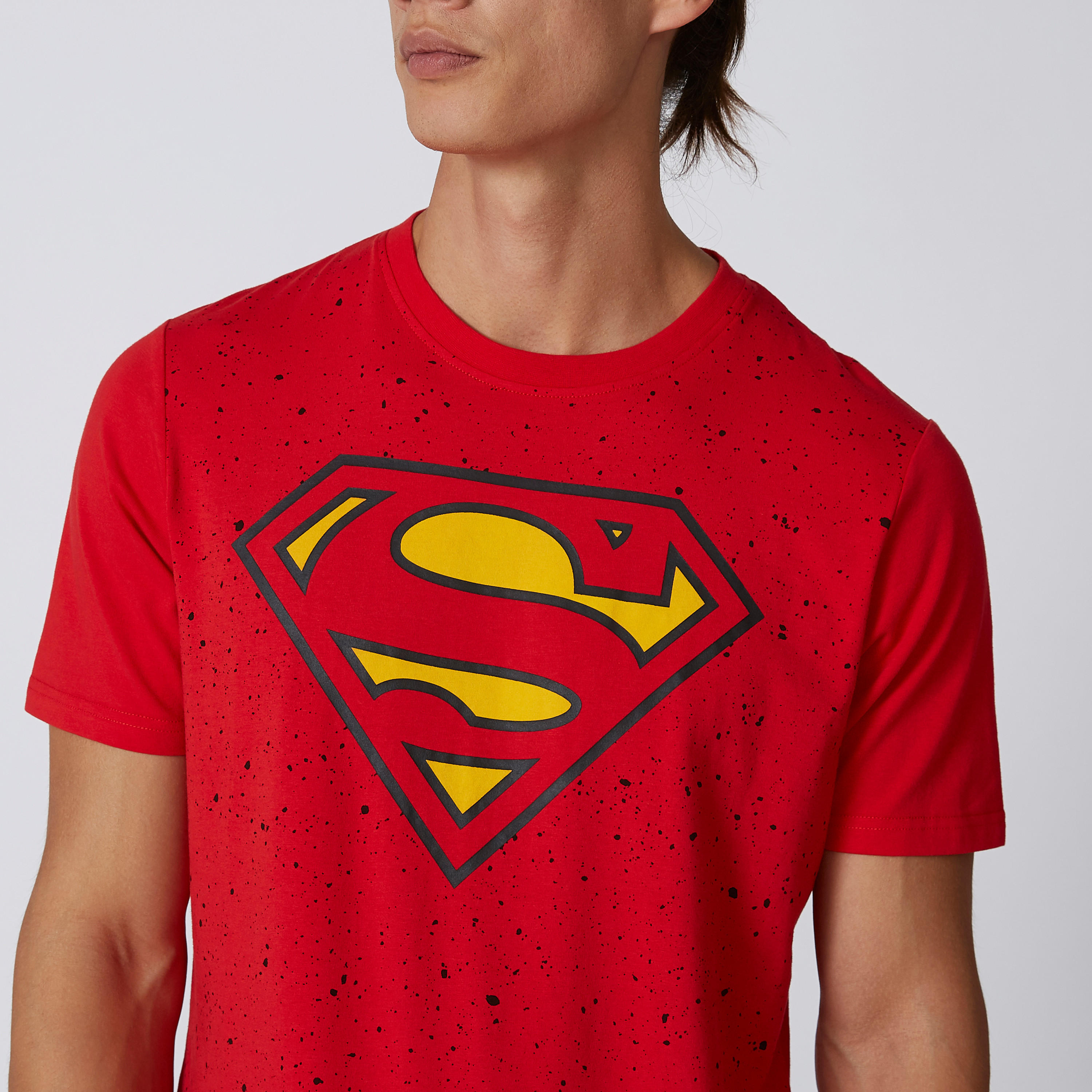 تيشيرت مستدام سليم بأكمام قصيرة وطبعات سوبرمان -men-clothing-tshirtsandpolos-tshirts-image-4