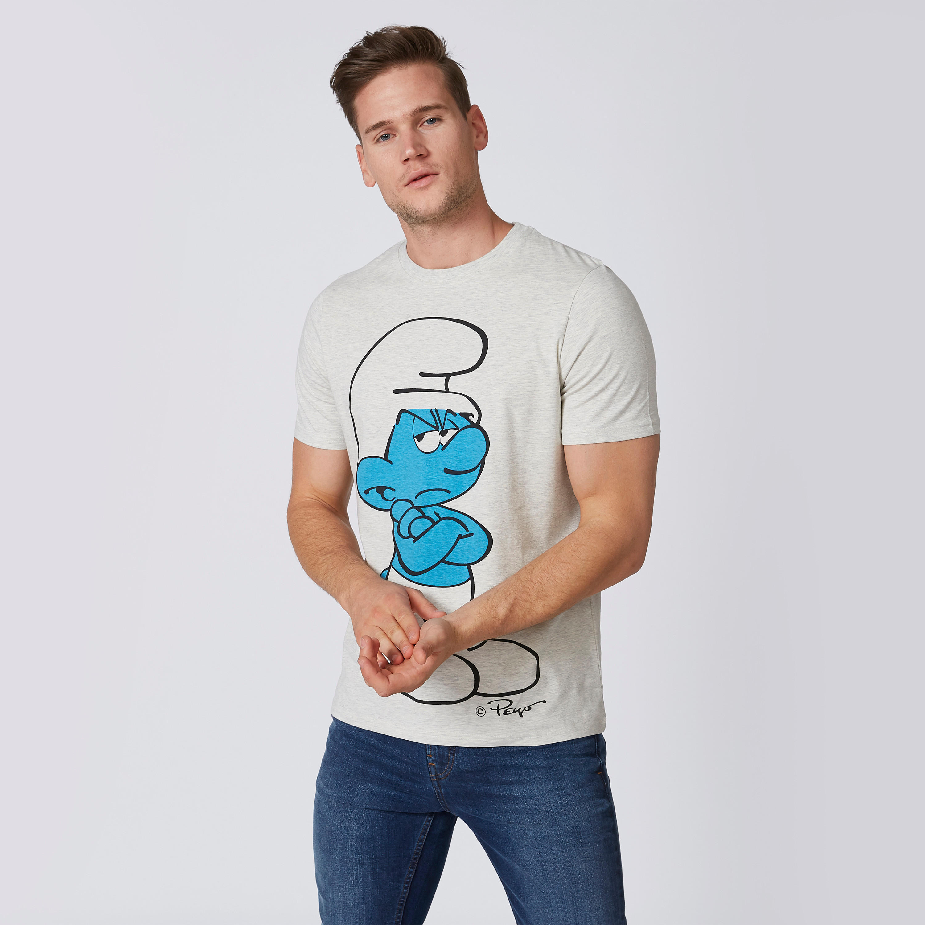 تيشيرت مستدام بقصّة سليم وطبعات وياقة مستديرة -men-clothing-tshirtsandpolos-tshirts-image-3