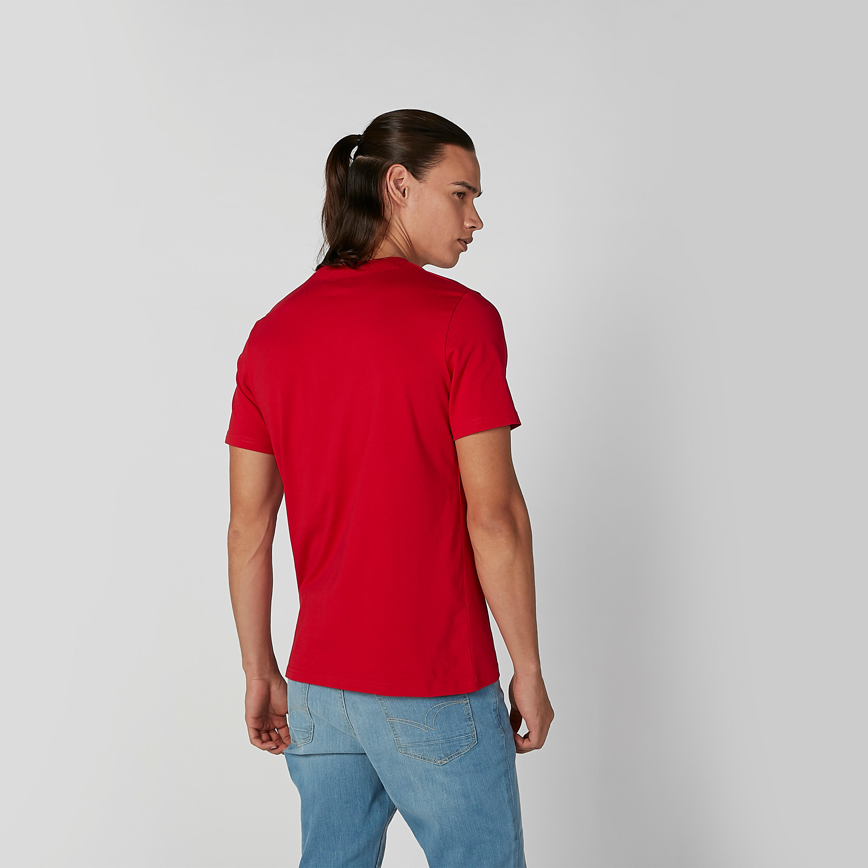 Sustainable Batman Printed T-shirt with Crew Neck and Short Sleeves-men-clothing-tshirtsandpolos-tshirts-image-4