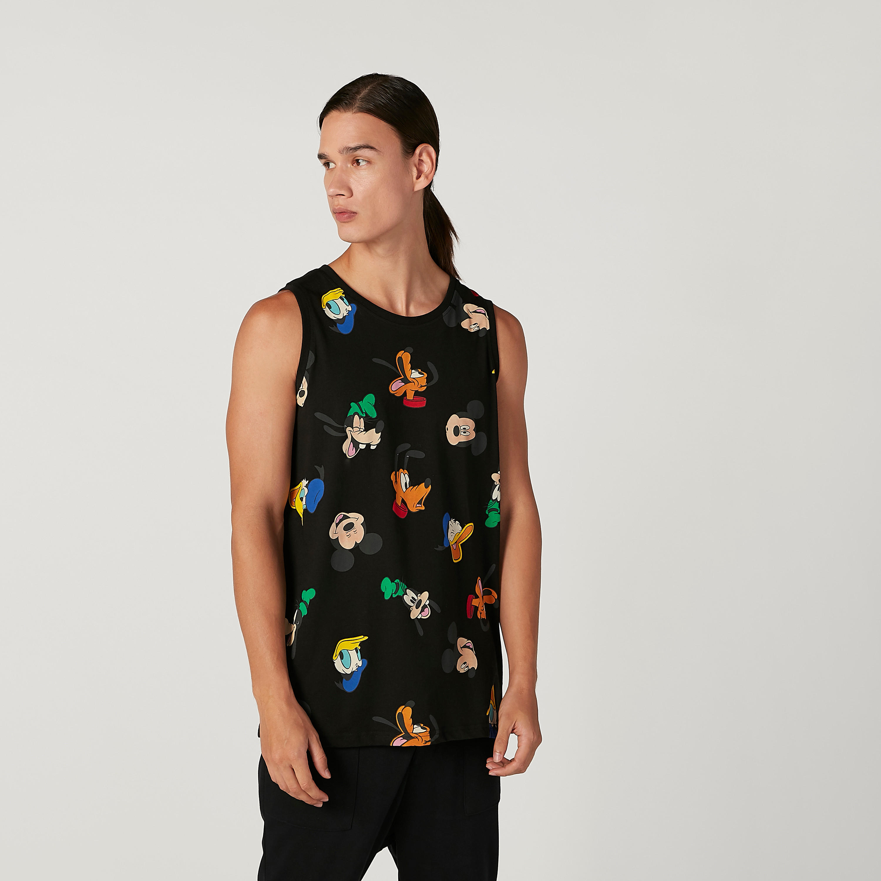 تيشيرت مستدام بدون أكمام وطبعات ميكي ماوس -men-clothing-tshirtsandpolos-tshirts-image-1