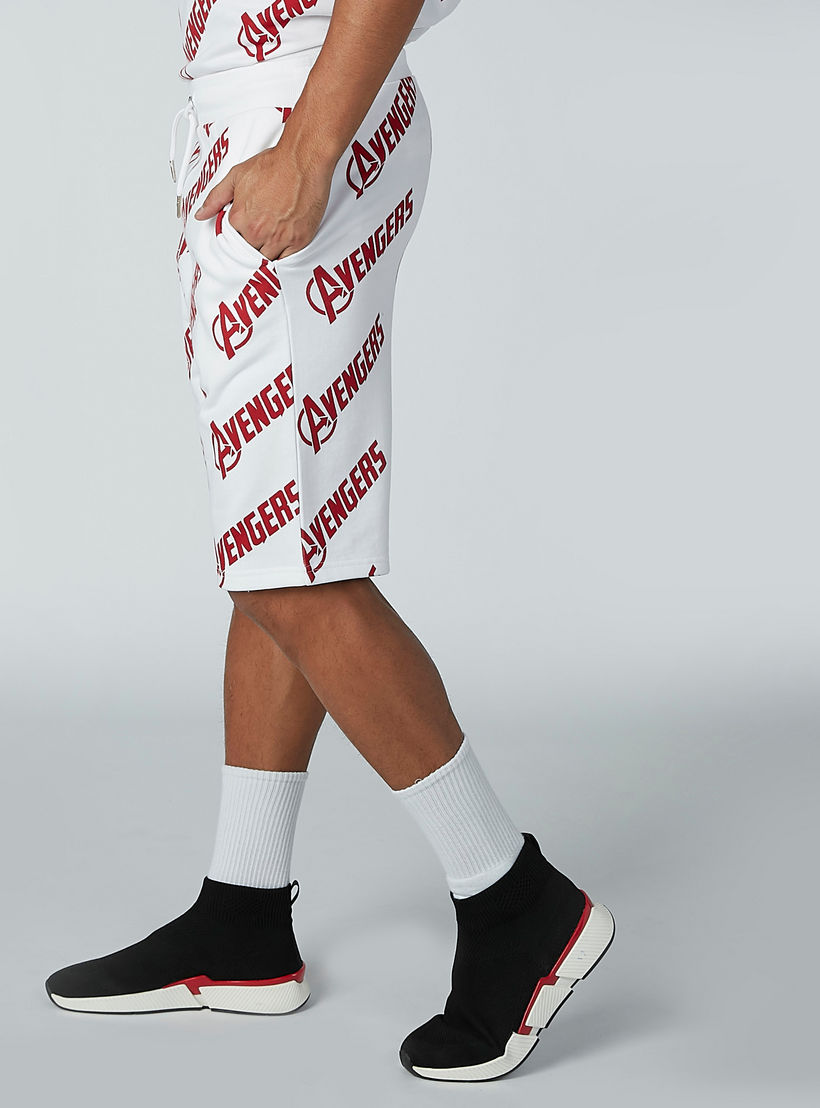 Sustainable Slim Fit Printed Mid Waist Shorts with Pocket Detail-men-clothing-bottoms-shorts-image-3