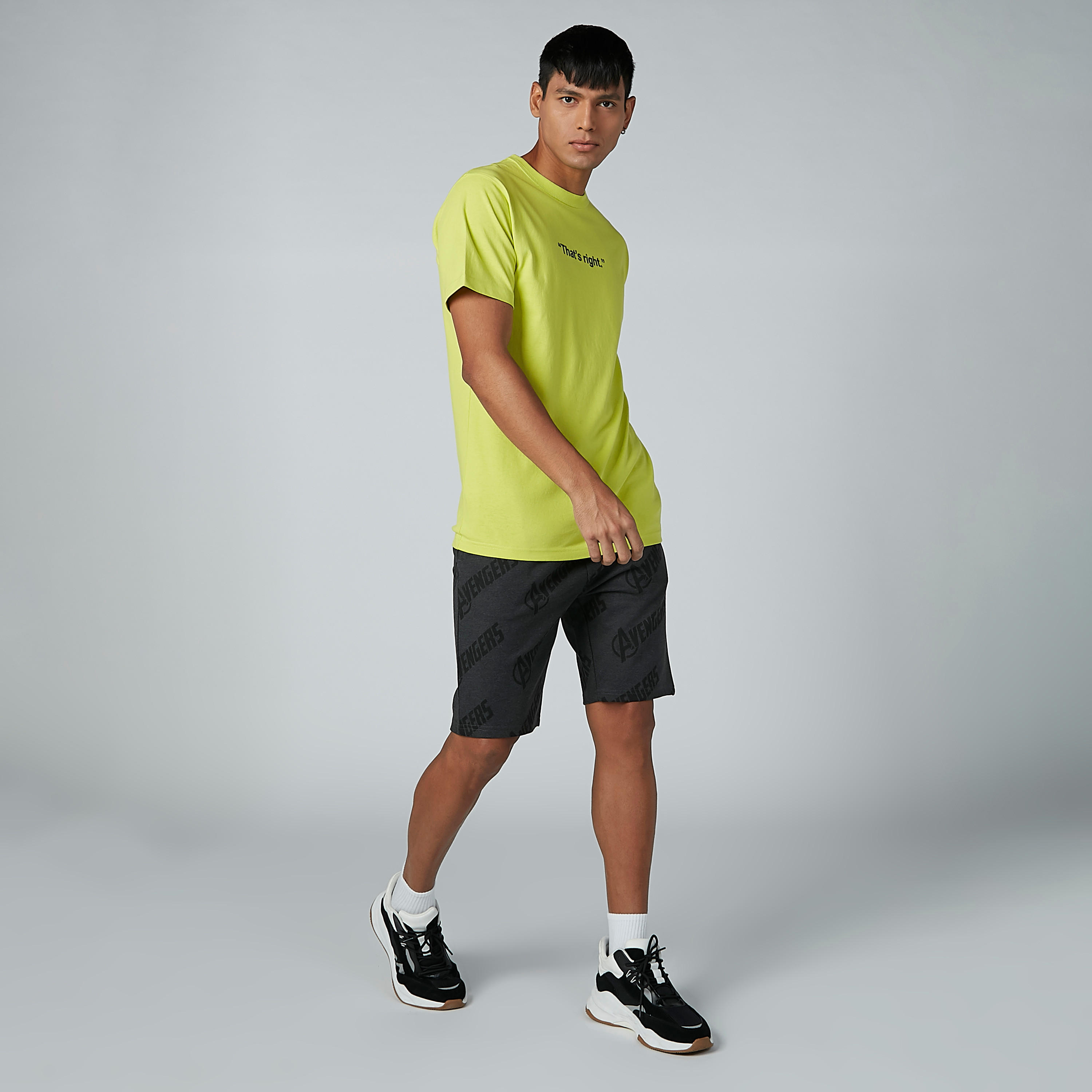 شورت مستدام بقصّة سليم ورباط خصر مطّاطي وطبعات-men-clothing-bottoms-shorts-image-2