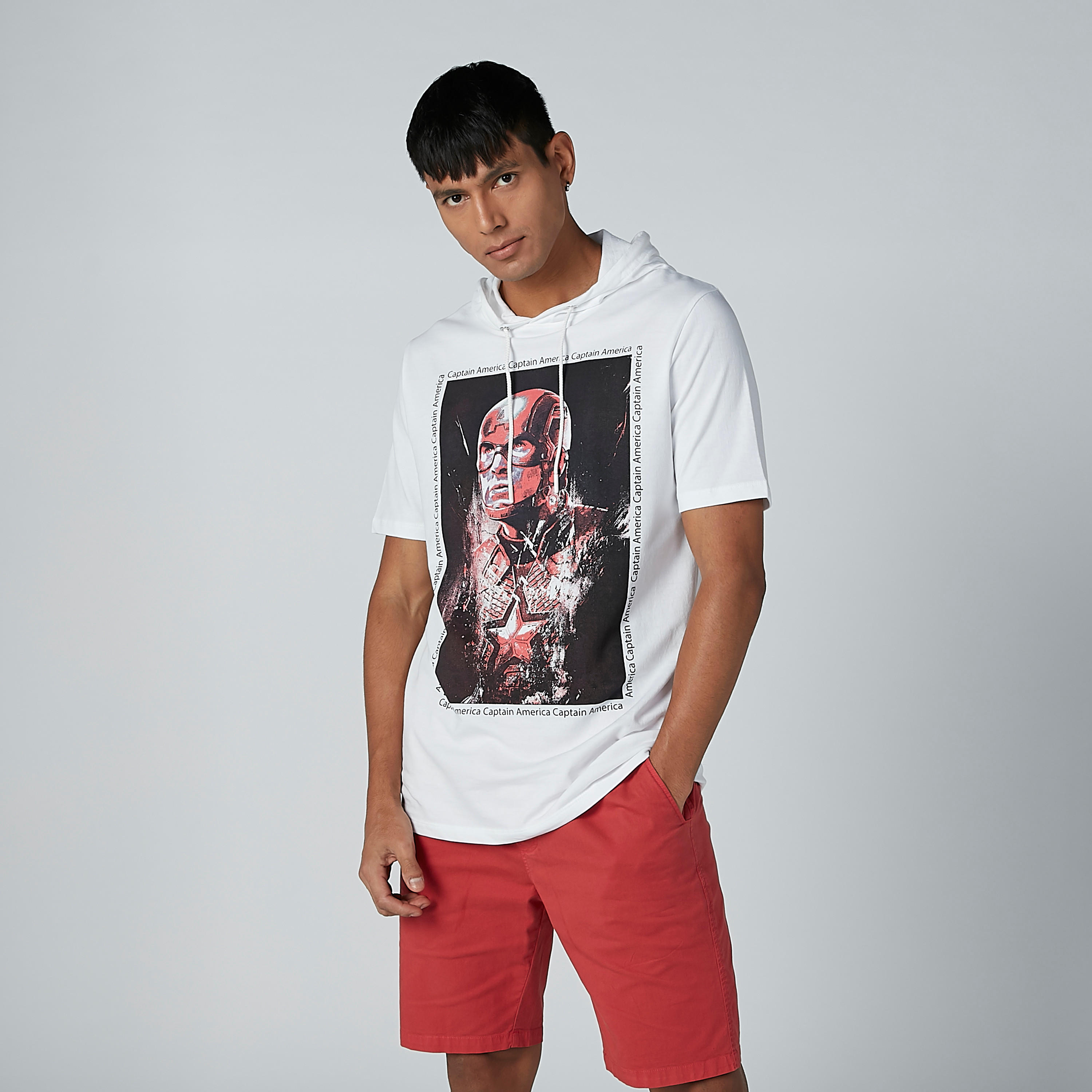 Sustainable Captain America Printed Hooded T-shirt-men-clothing-tshirtsandpolos-tshirts-image-1
