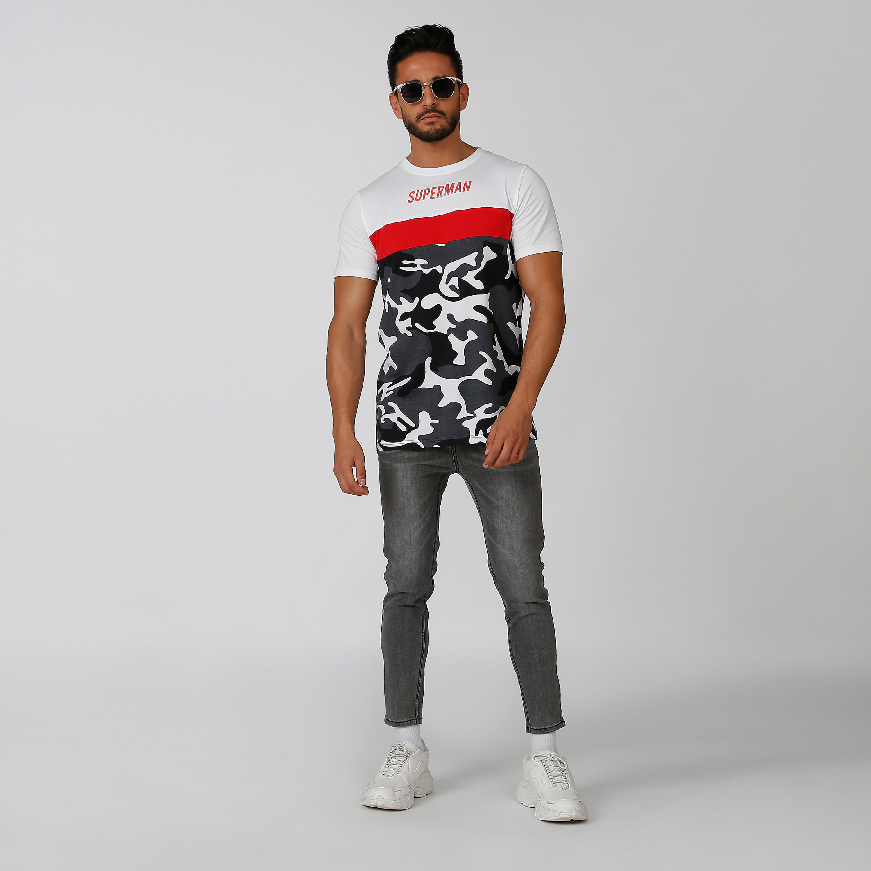 Sustainable Slim Fit Printed T-shirt with Short Sleeves-men-clothing-tshirtsandpolos-tshirts-image-2