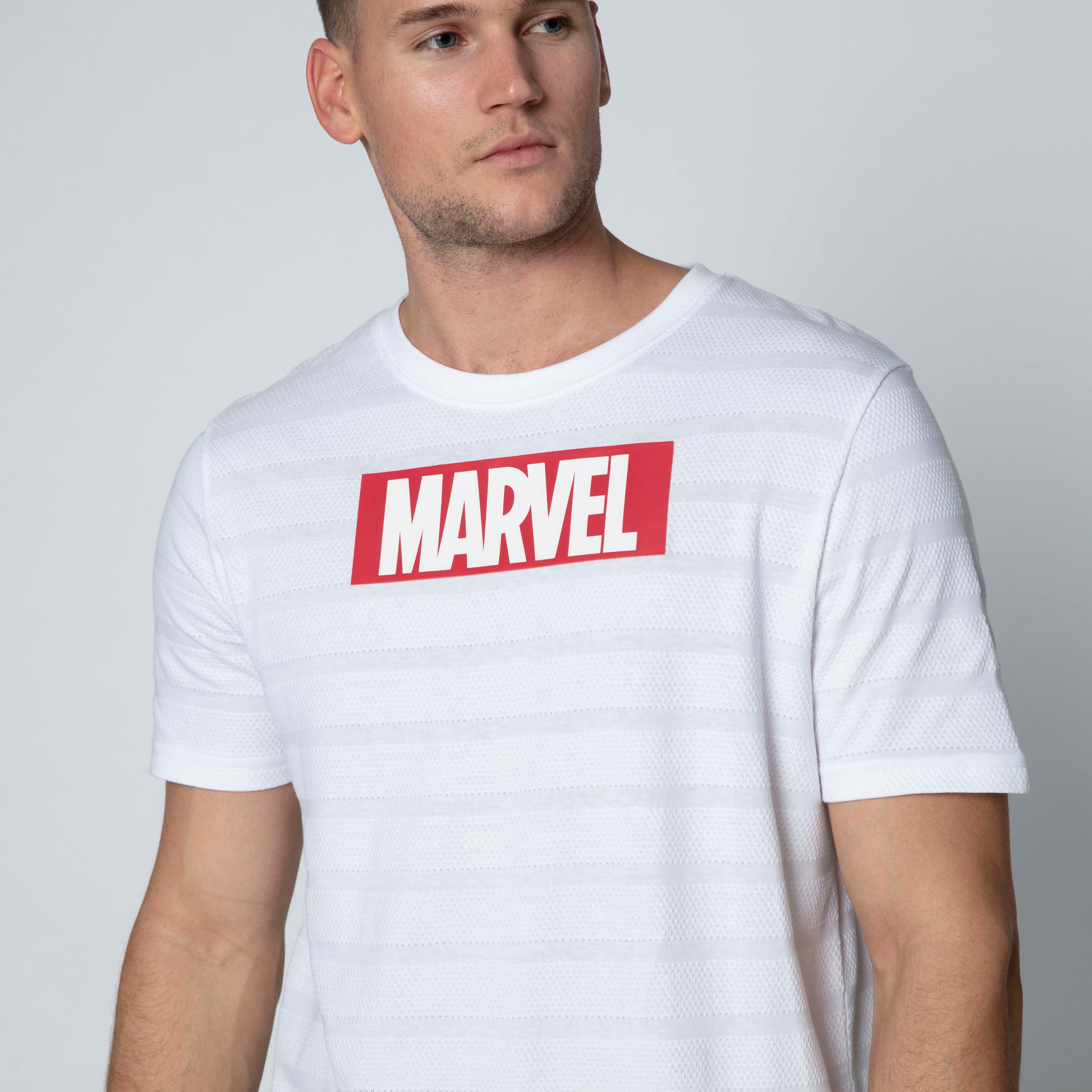 تيشيرت مستدام سليم بياقة مستديرة وطبعات مارفل-men-clothing-tshirtsandpolos-tshirts-image-5