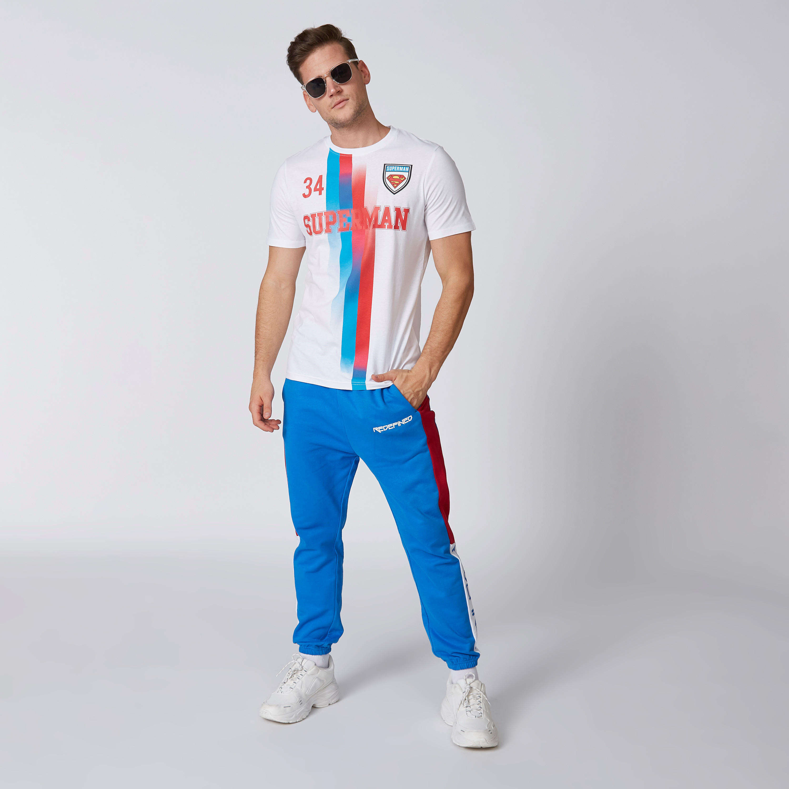 تيشيرت مستدام سليم بياقة ضيّقة وطبعات سوبرمان -men-clothing-tshirtsandpolos-tshirts-image-3