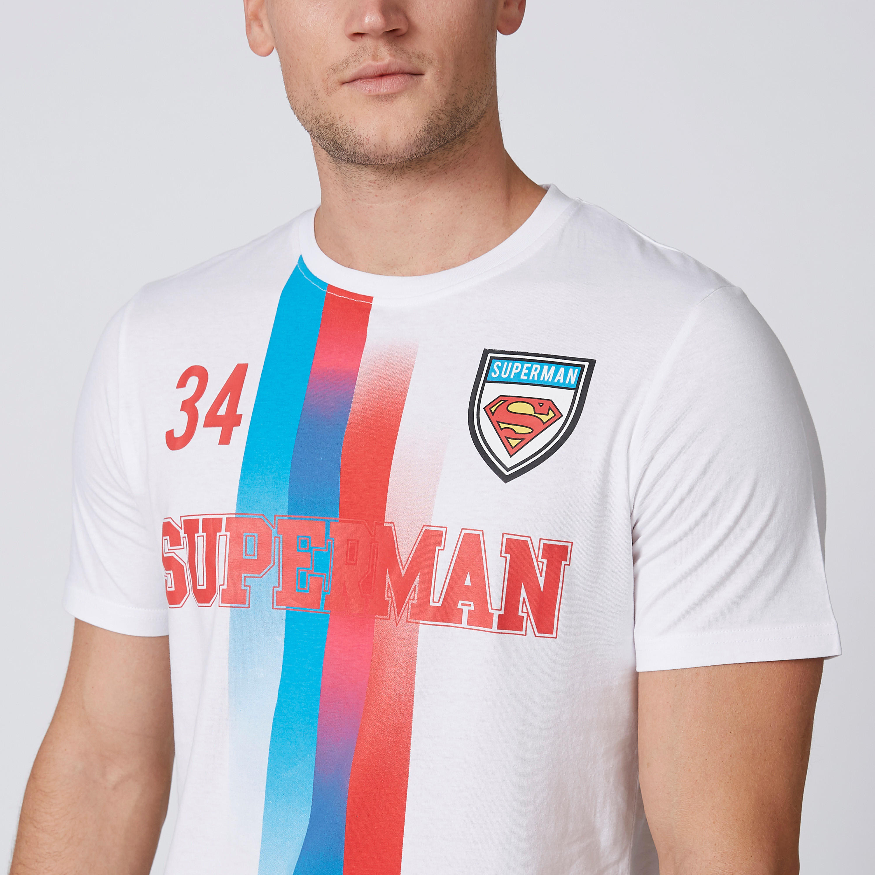 تيشيرت مستدام سليم بياقة ضيّقة وطبعات سوبرمان -men-clothing-tshirtsandpolos-tshirts-image-4