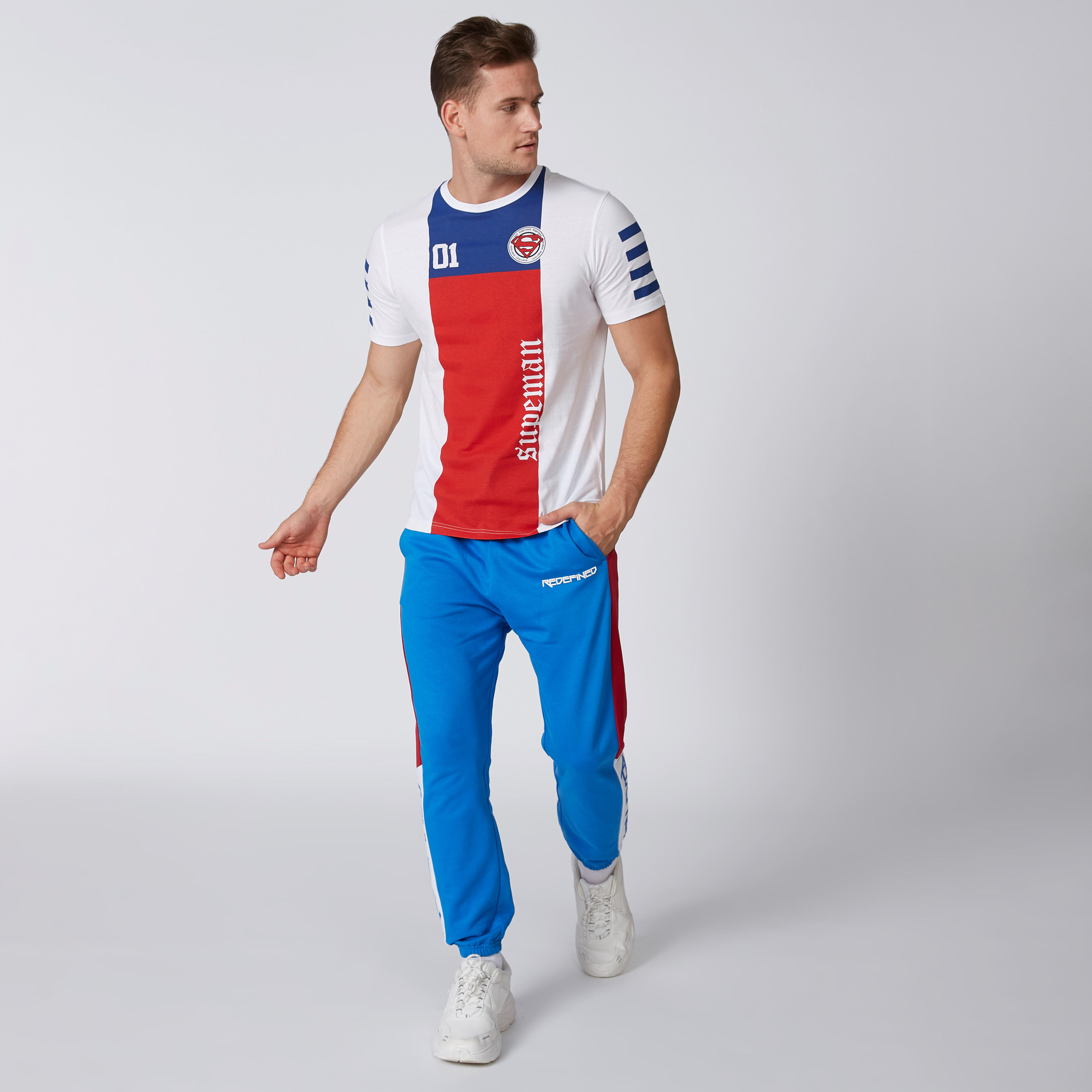 Sustainable Slim Fit Superman Printed T-shirt with Crew Neck-men-clothing-tshirtsandpolos-tshirts-image-1