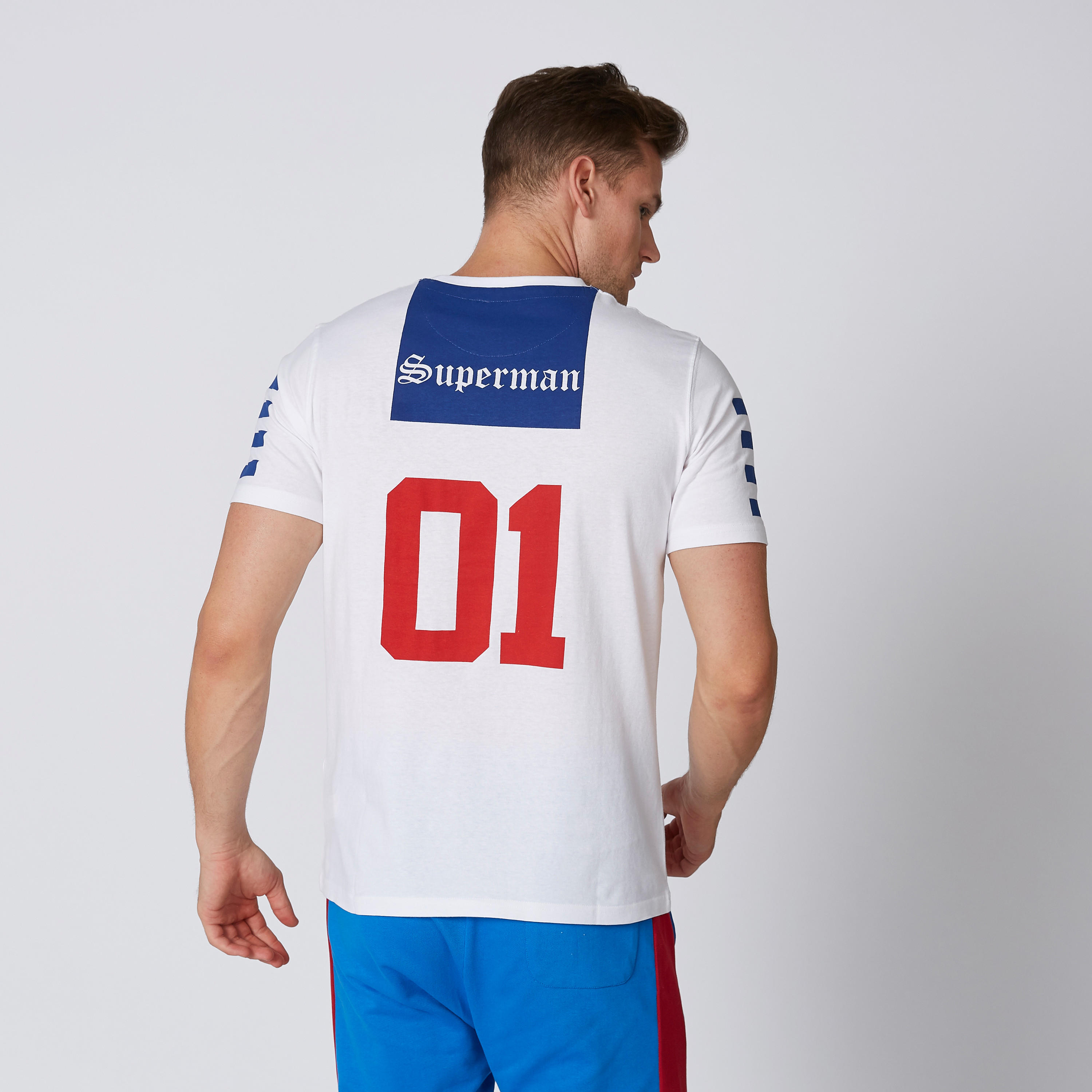 Sustainable Slim Fit Superman Printed T-shirt with Crew Neck-men-clothing-tshirtsandpolos-tshirts-image-2