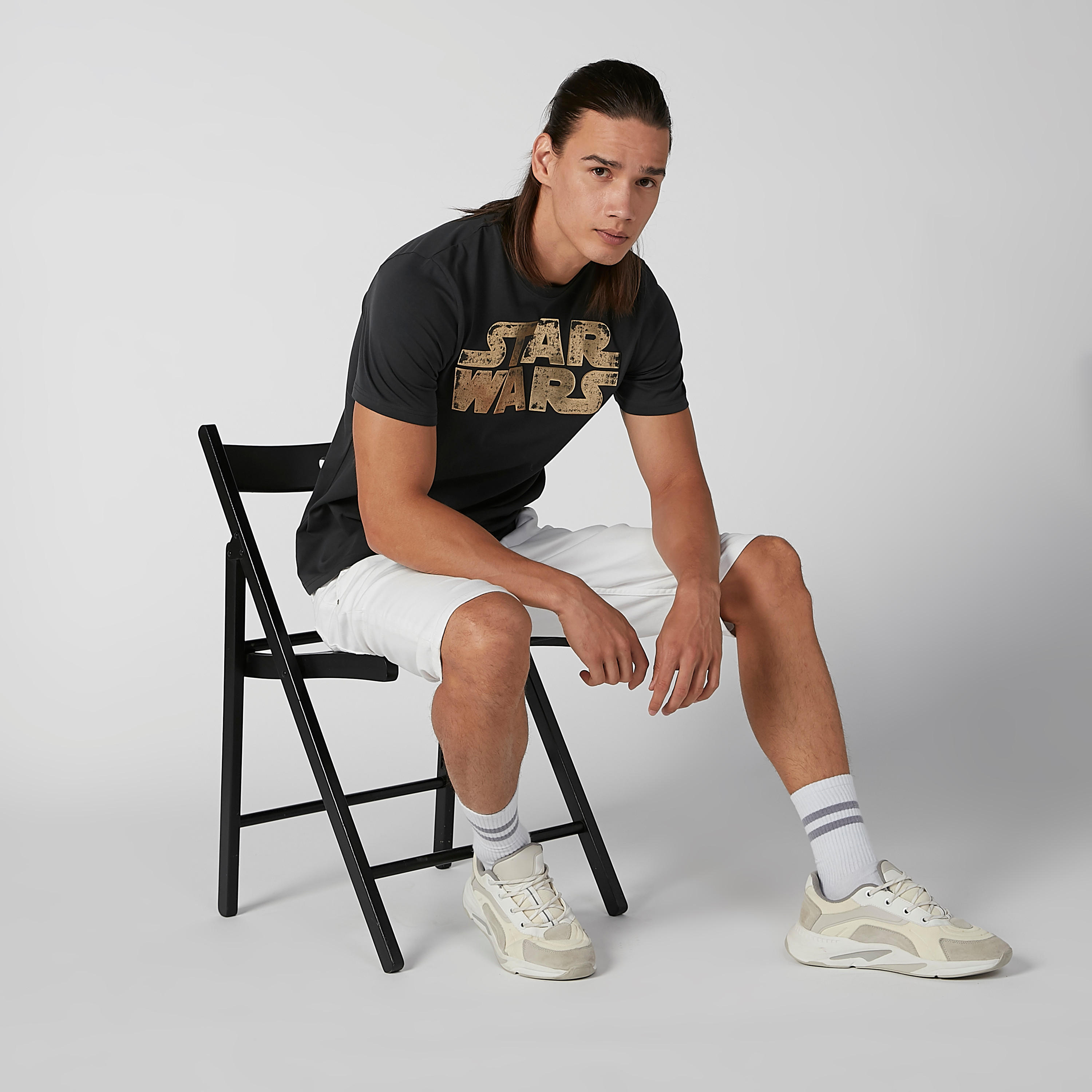 تيشيرت مستدام سليم بياقة ضيّقة وطبعات ستار وورز -men-clothing-tshirtsandpolos-tshirts-image-1