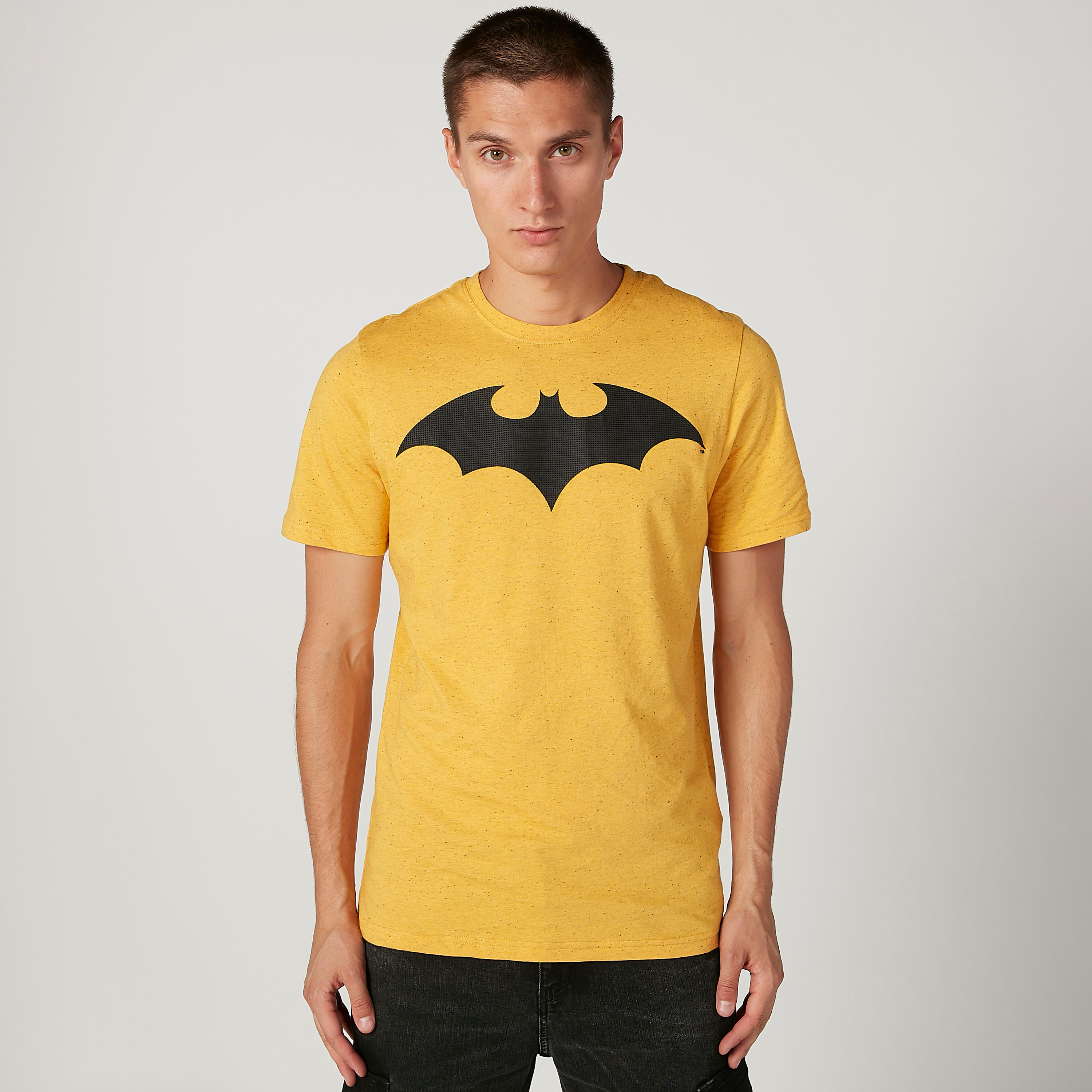 Sustainable Slim Fit Batman Printed T-shirt with Crew Neck-men-clothing-tshirtsandpolos-tshirts-image-1