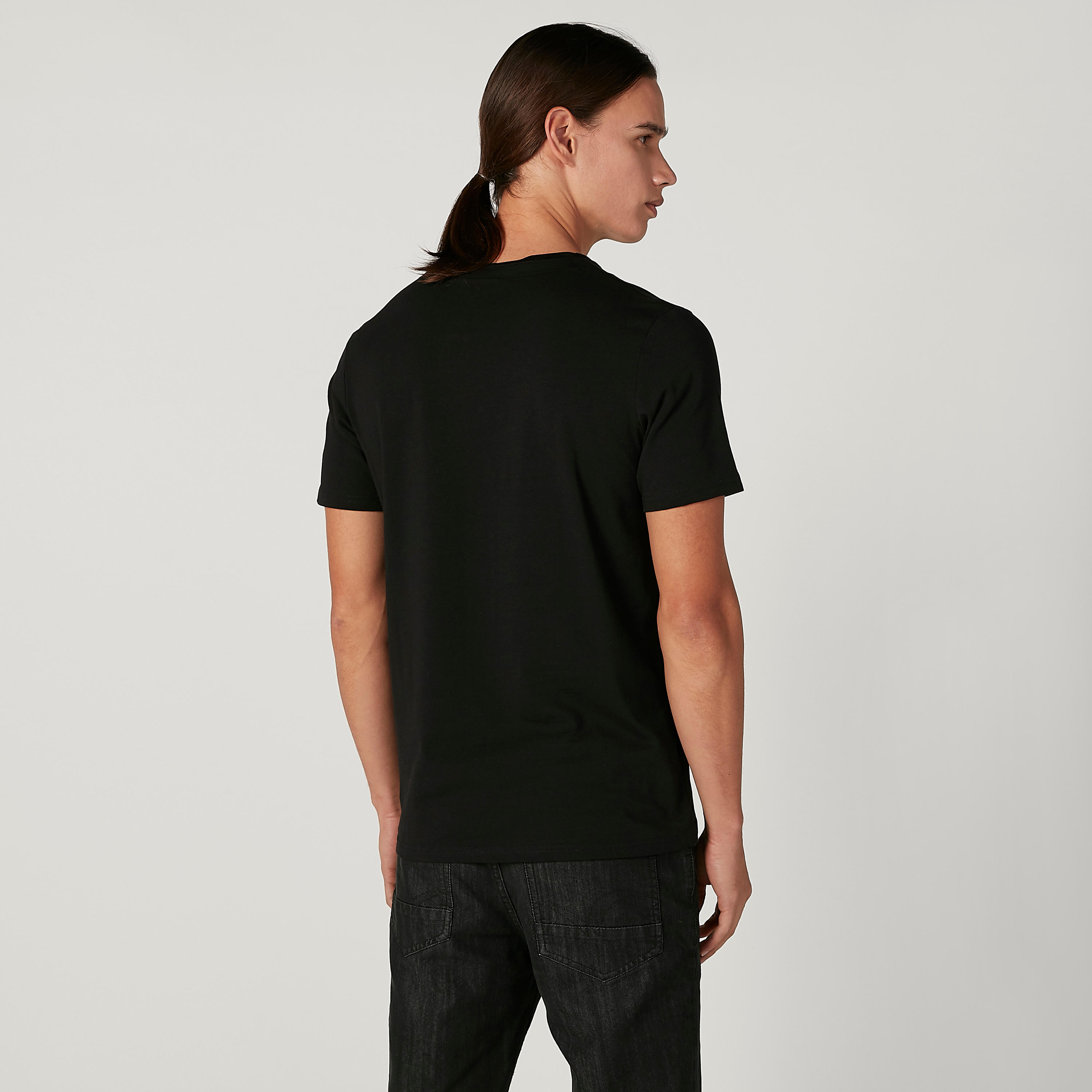 تيشيرت مستدام سليم بياقة ضيّقة وطبعات باتمان -men-clothing-tshirtsandpolos-tshirts-image-4