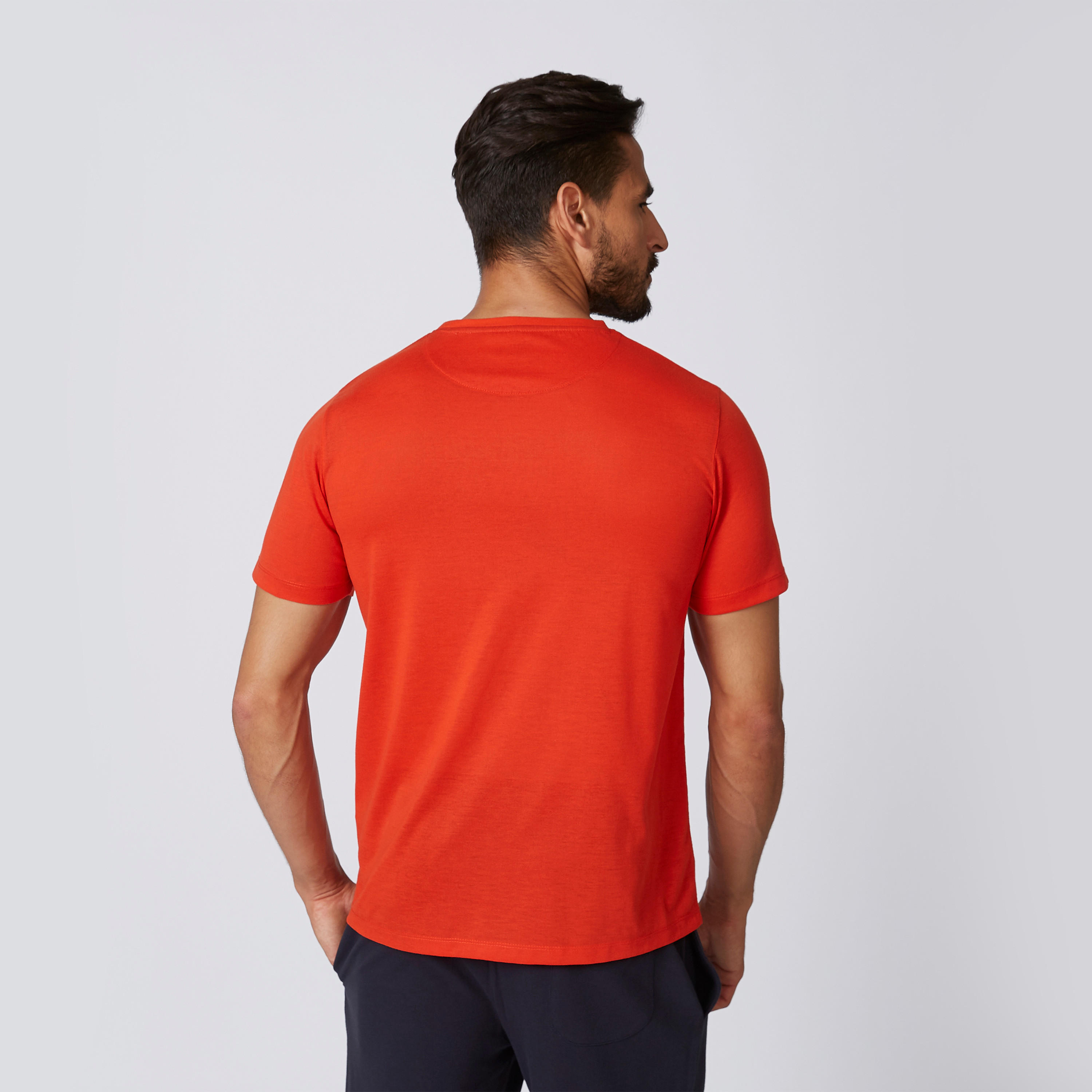 تيشيرت سليم بياقة ضيقة وأكمام قصيرة وطبعات بوب مارلي-men-clothing-tshirtsandpolos-tshirts-image-3