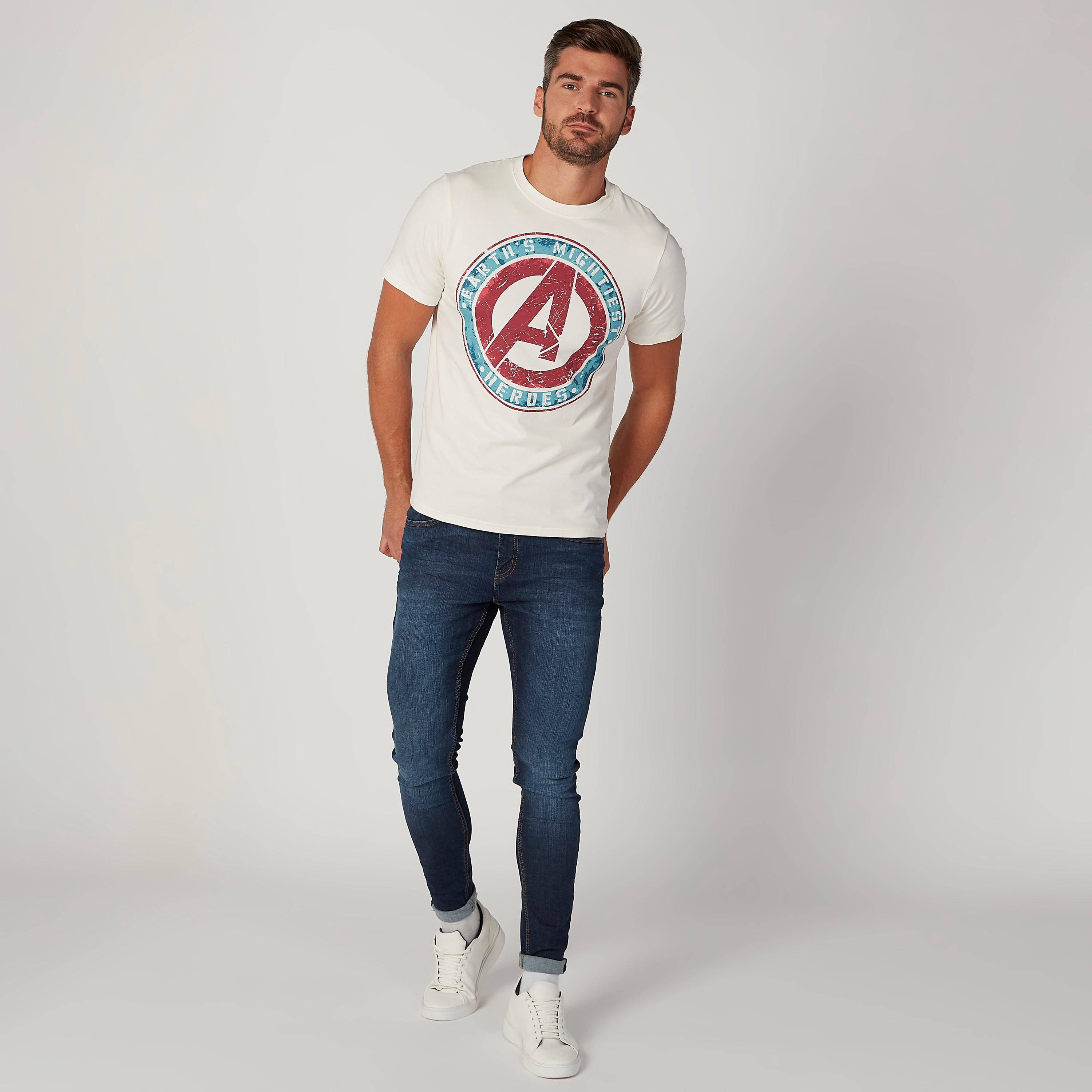 تيشيرت مستدام بياقة ضيّقة وأكمام قصيرة وطبعات أفينجرز-men-clothing-tshirtsandpolos-tshirts-image-2