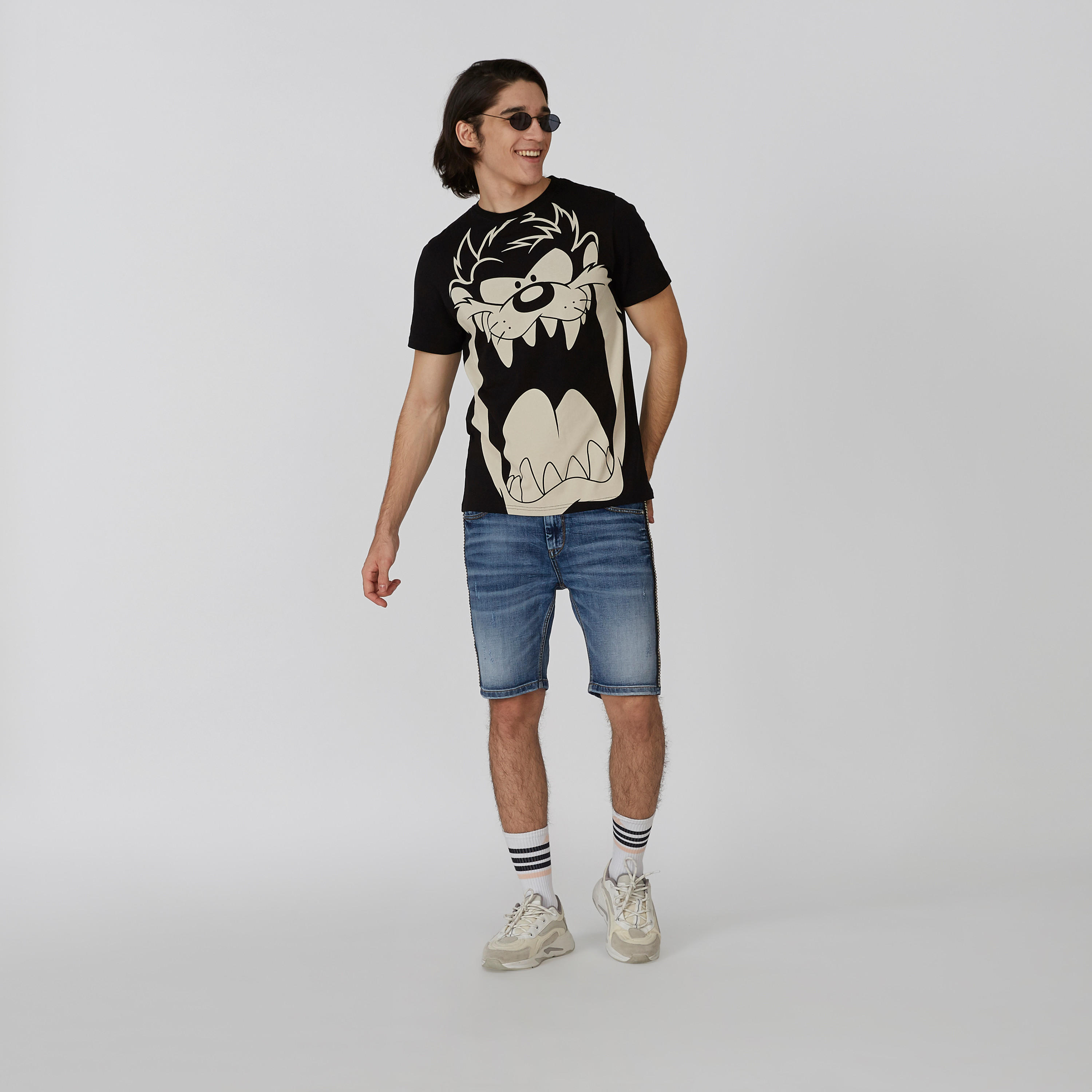 تيشيرت مستدام سليم بأكمام قصيرة وطبعات -men-clothing-tshirtsandpolos-tshirts-image-5