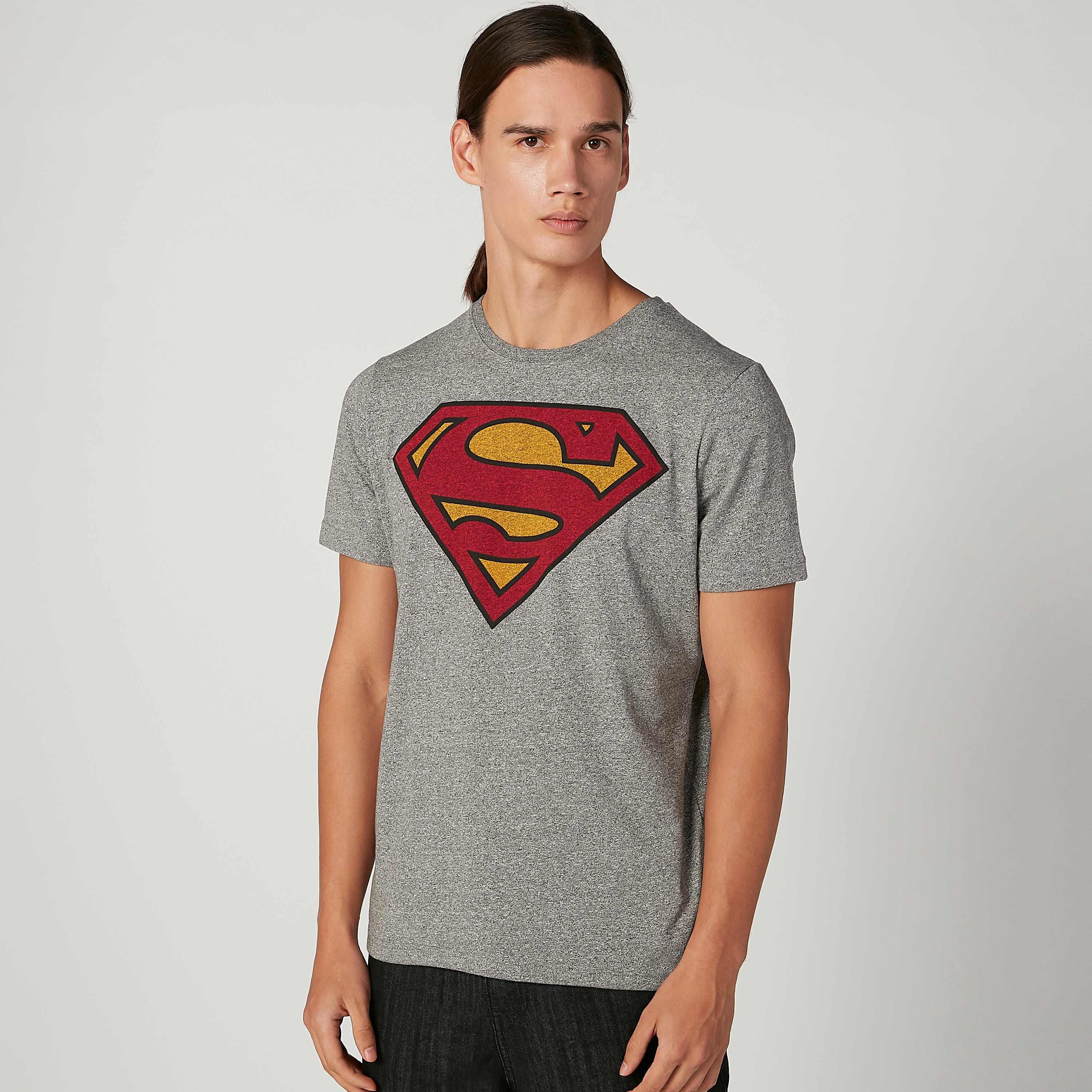 Sustainable Slim Fit Superman Printed T-shirt with Crew Neck-men-clothing-tshirtsandpolos-tshirts-image-1