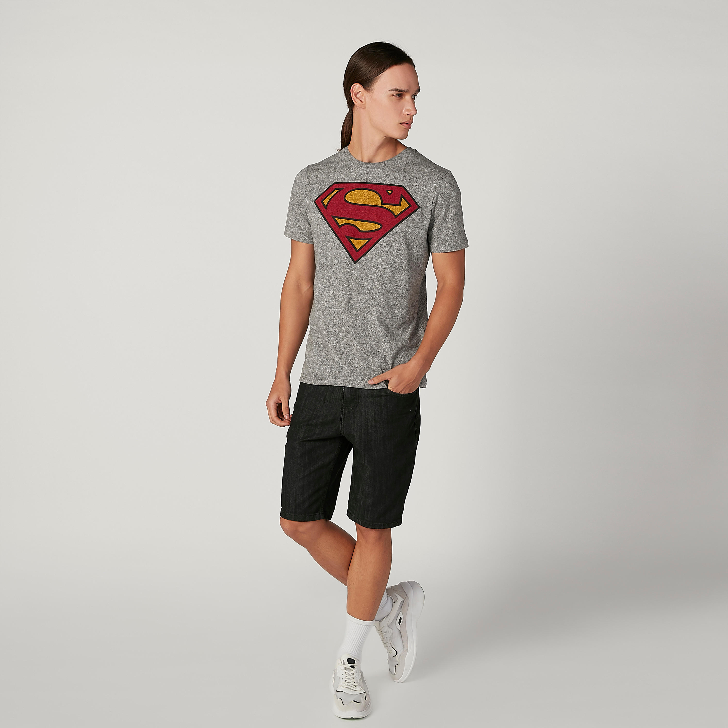 Sustainable Slim Fit Superman Printed T-shirt with Crew Neck-men-clothing-tshirtsandpolos-tshirts-image-2