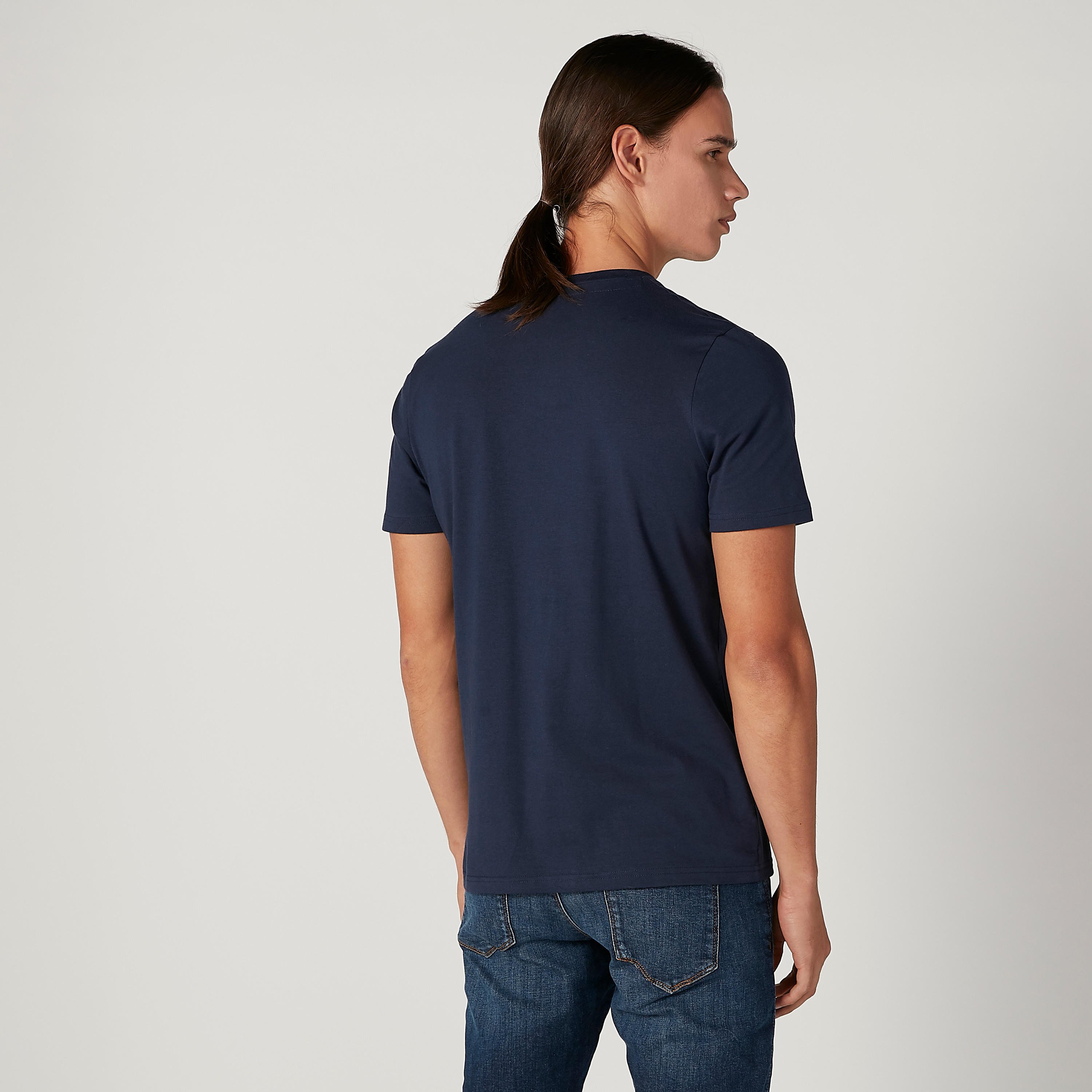 تيشيرت مستدام سليم بياقة ضيّقة وطبعات -men-clothing-tshirtsandpolos-tshirts-image-1