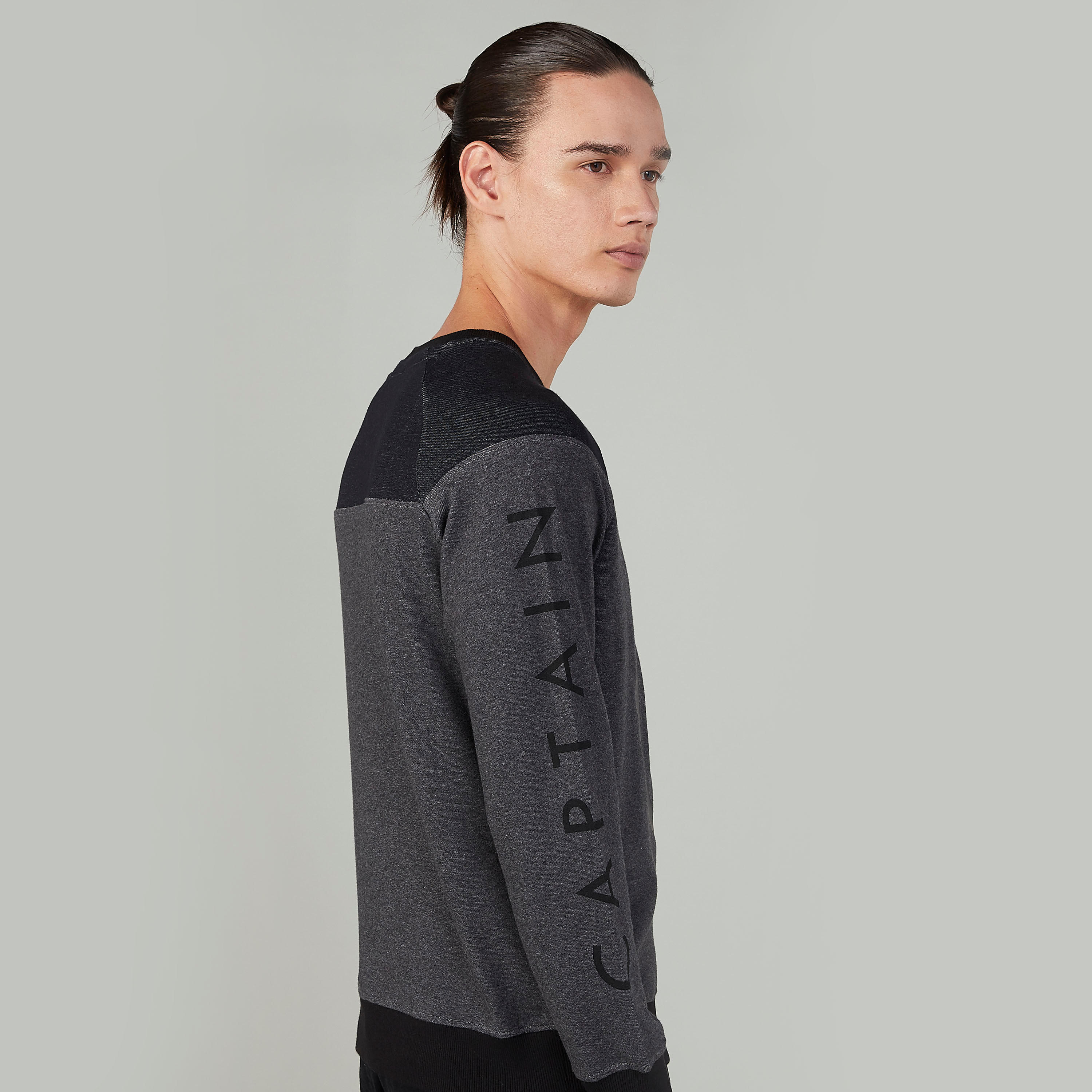 Sustainable Captain America Printed  Sweatshirt with Round Neck-men-winterwear-hoodiesandsweatshirts-image-3