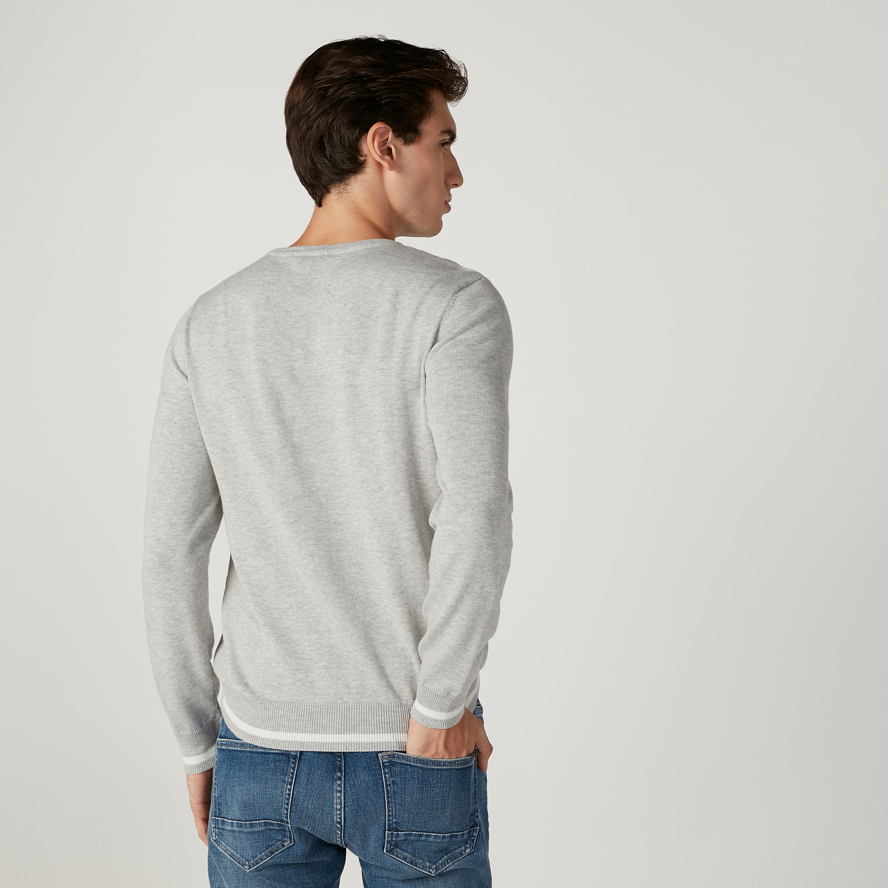 كنزة مستدامة بأكمام طويلة وطبعات كابتن أمريكا -men-clothing-sweatersandpullovers-image-4