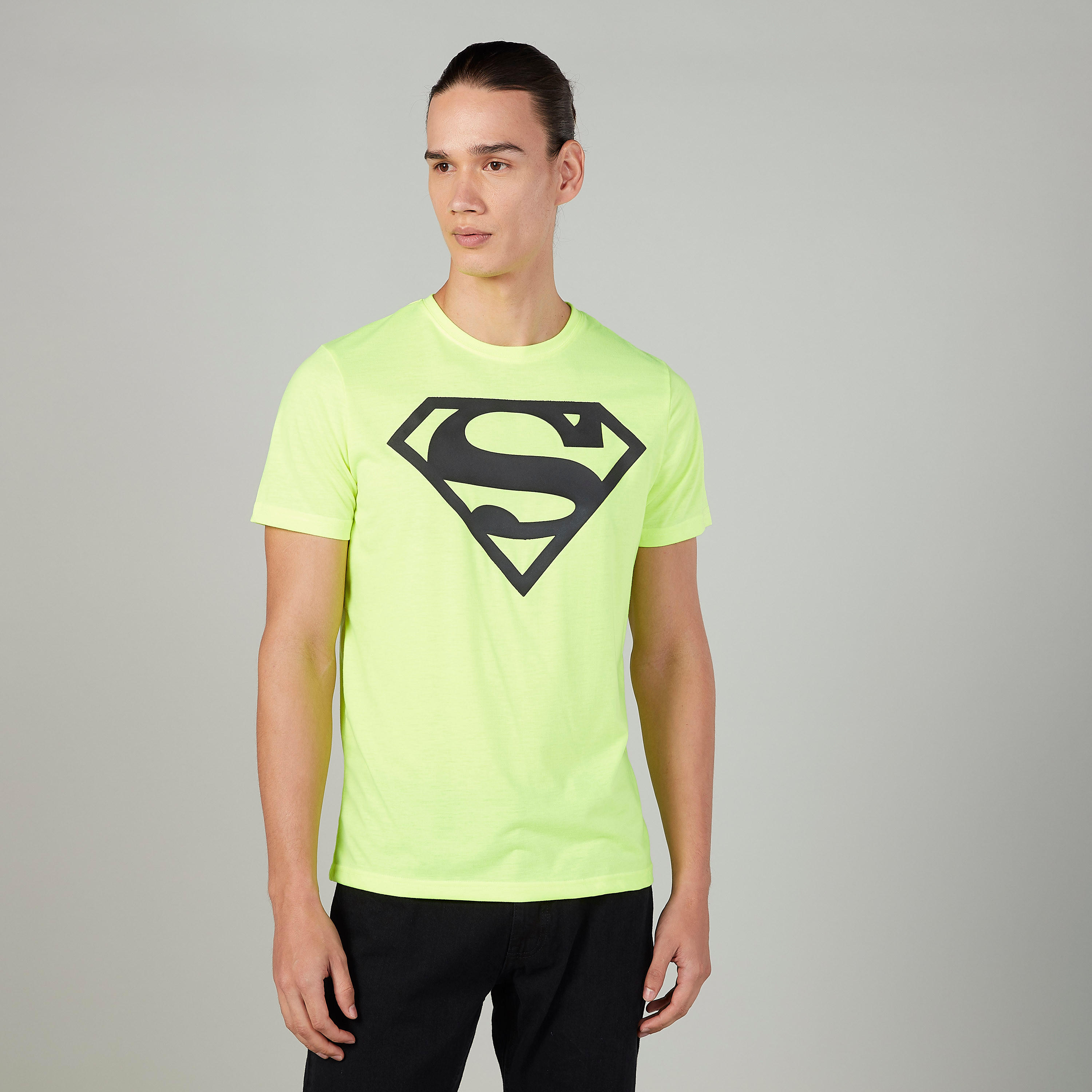 تيشيرت مستدام سليم بأكمام قصيرة وطبعات سوبرمان -men-clothing-tshirtsandpolos-tshirts-image-1