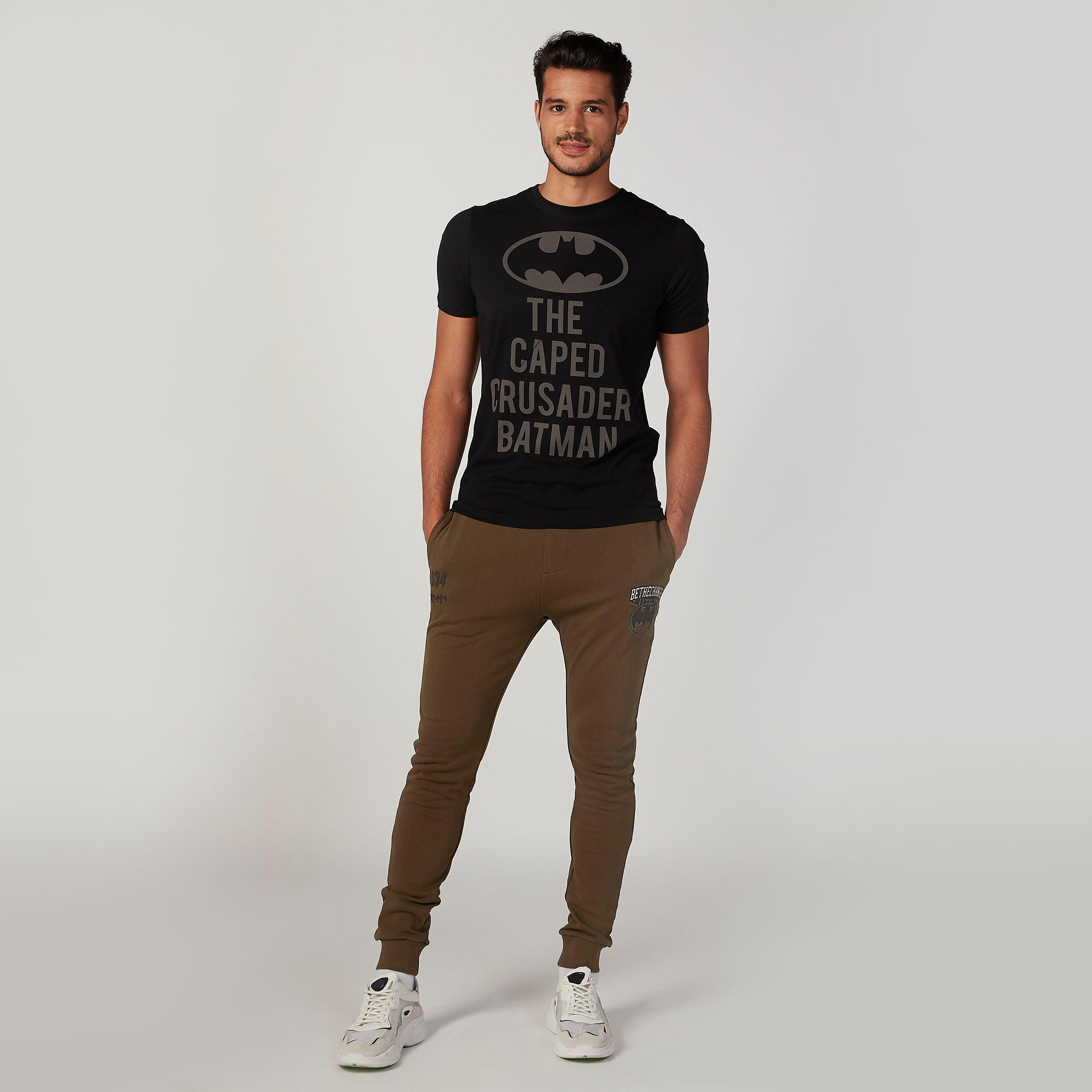 Sustainable Slim Fit Batman Printed T-shirt with Crew Neck-men-clothing-tshirtsandpolos-tshirts-image-2