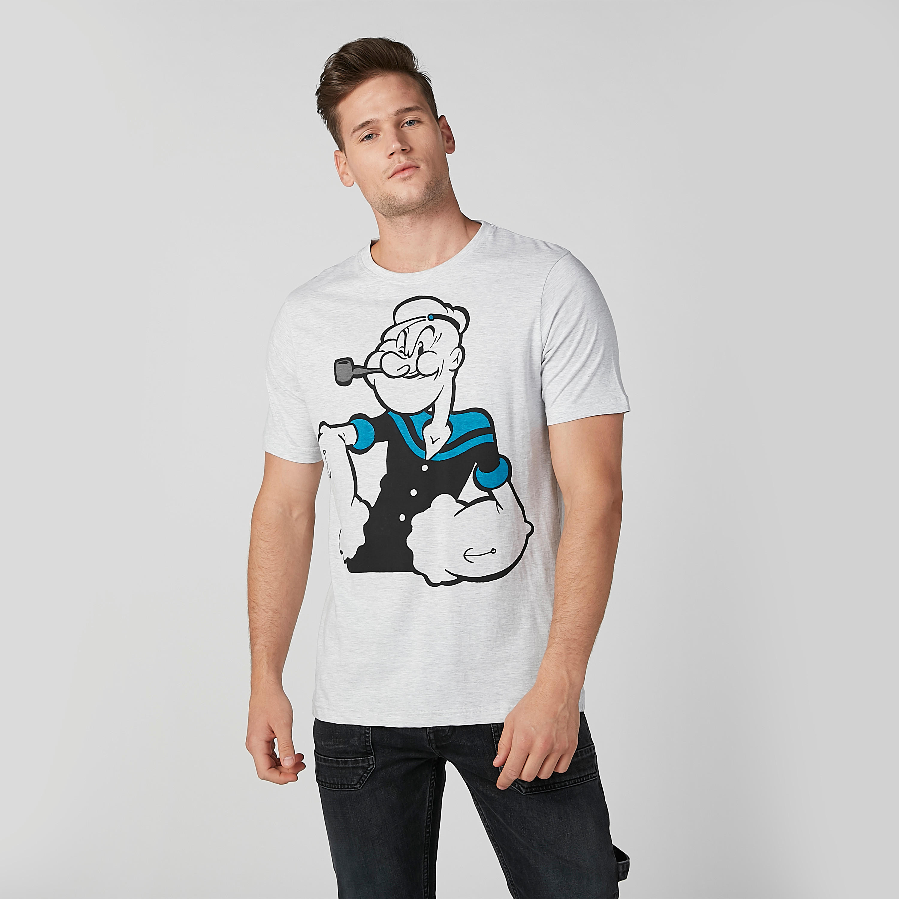تيشيرت مستدام سليم بياقة ضيّقة وطبعات بوبوي -men-clothing-tshirtsandpolos-tshirts-image-1