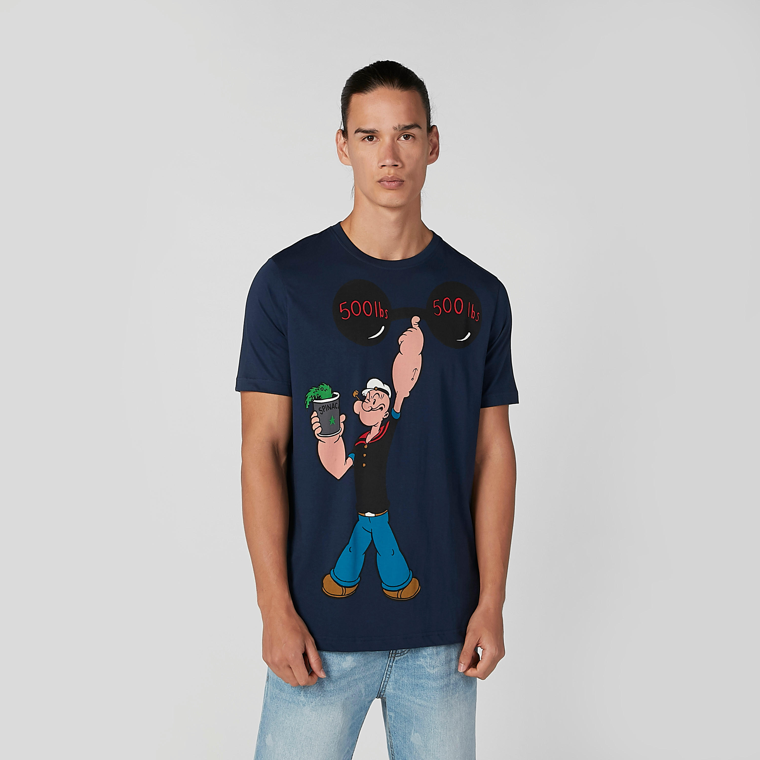 Sustainable Slim Fit Popeye Printed T-shirt with Round Neck-men-clothing-tshirtsandpolos-tshirts-image-2