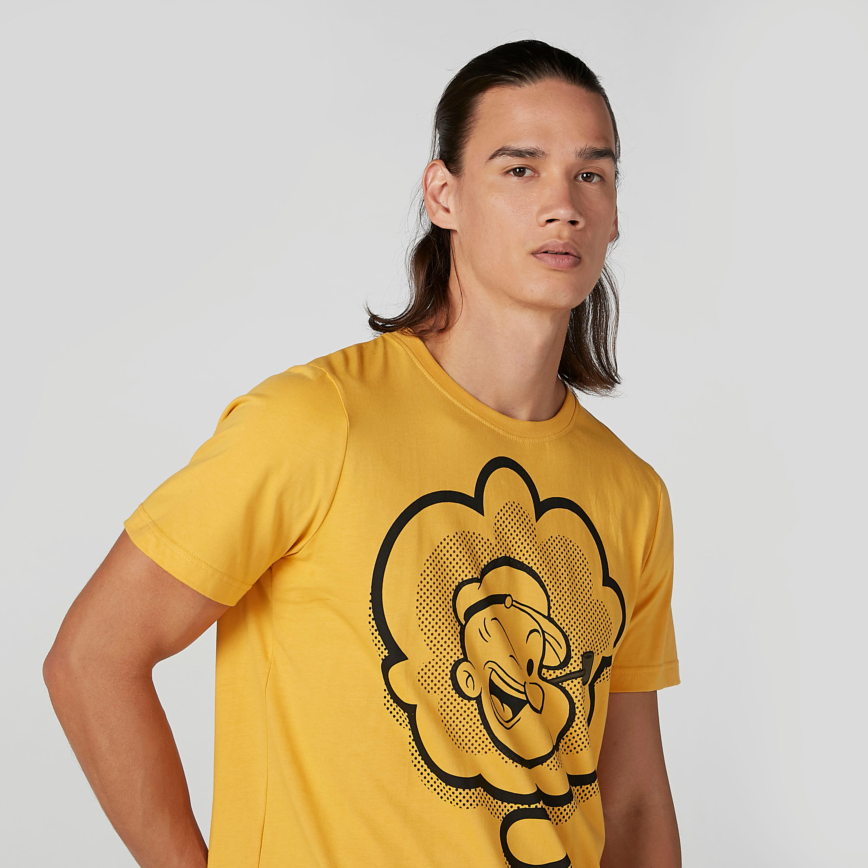 تيشيرت مستدام بقصّة سليم وياقة مستديرة وطبعات بوبوي -men-clothing-tshirtsandpolos-tshirts-image-4