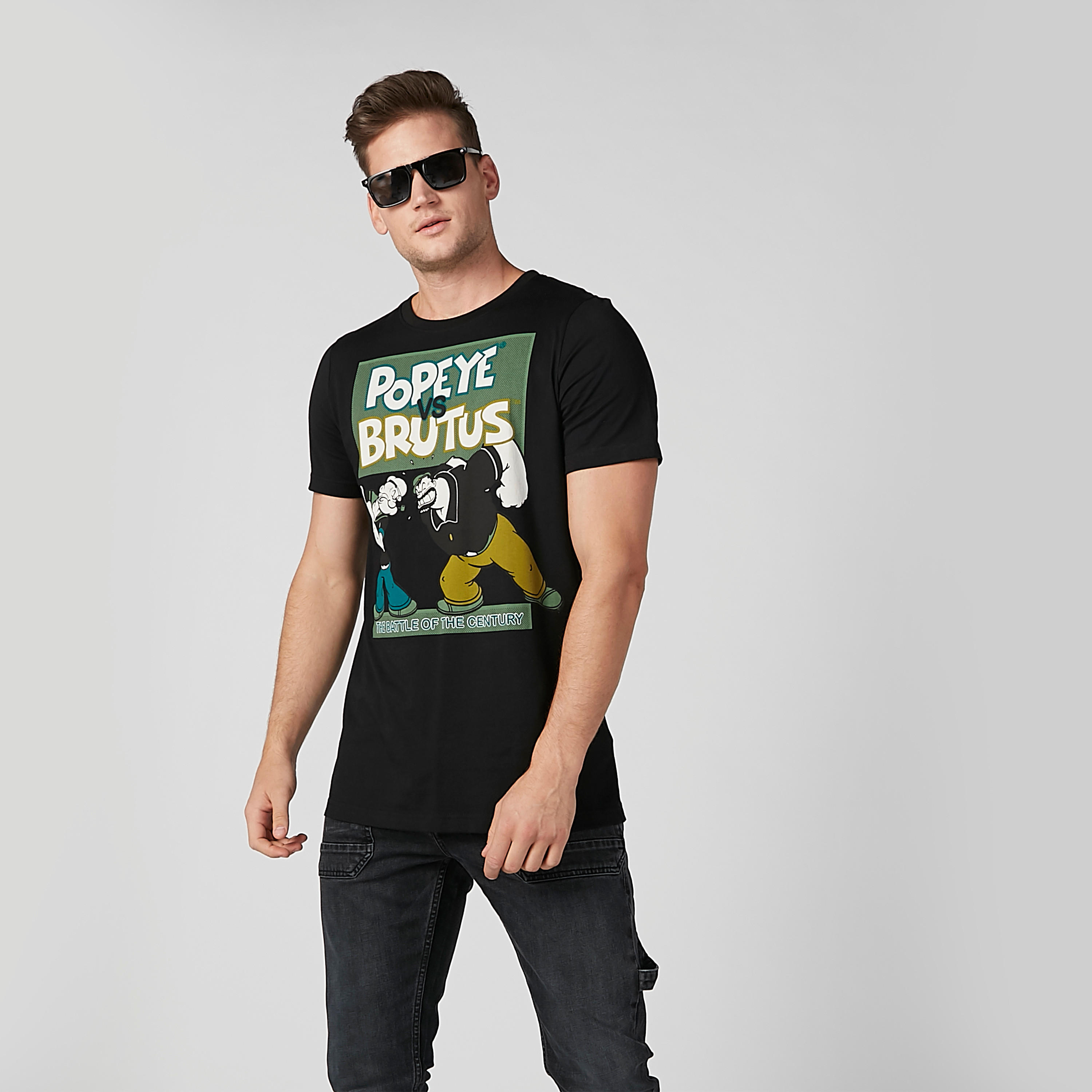 تيشيرت مستدام سليم بياقة ضيّقة وطبعات بوبوي -men-clothing-tshirtsandpolos-tshirts-image-2