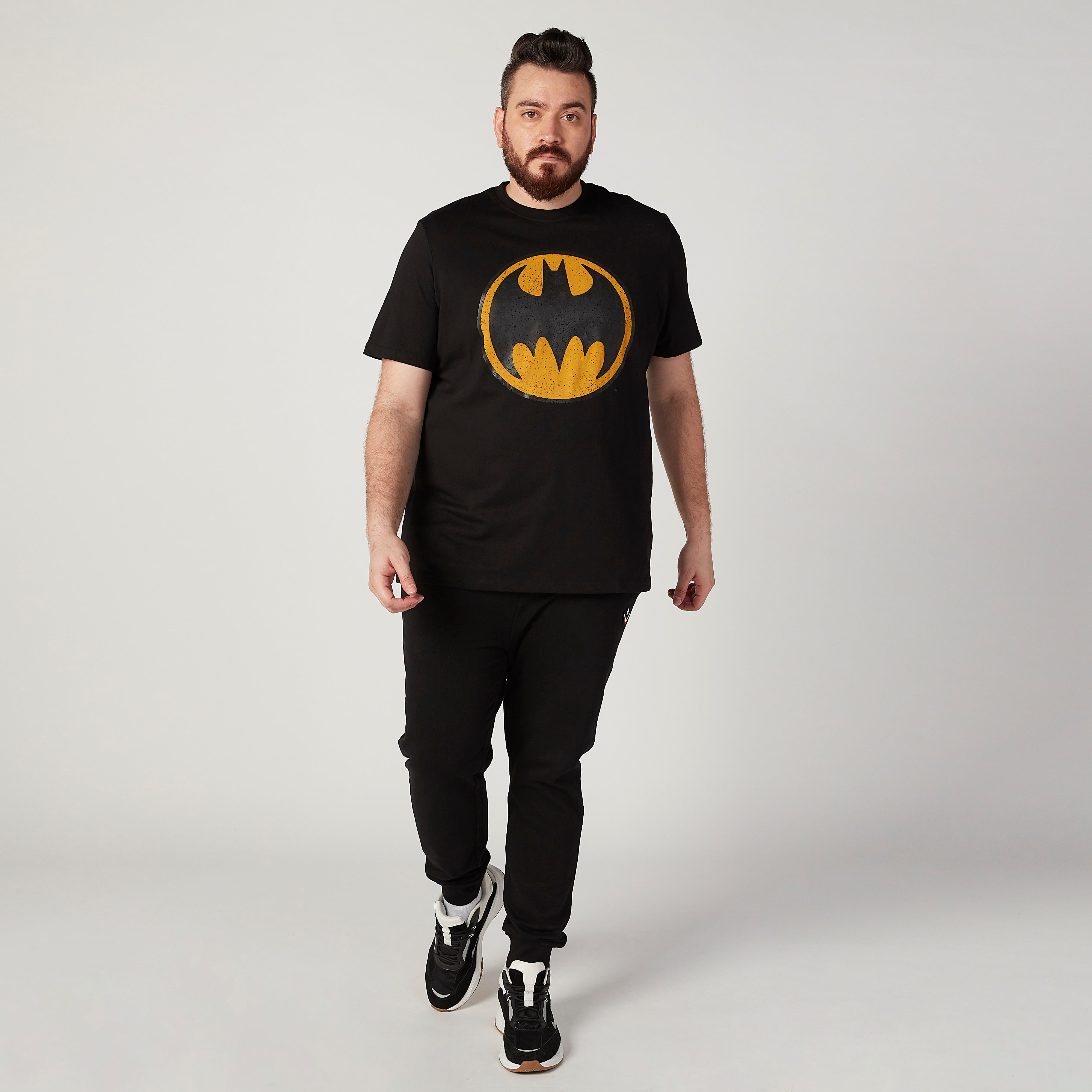 تيشيرت مستدام سليم بأكمام قصيرة وطبعات باتمان -men-clothing-tshirtsandpolos-tshirts-image-2