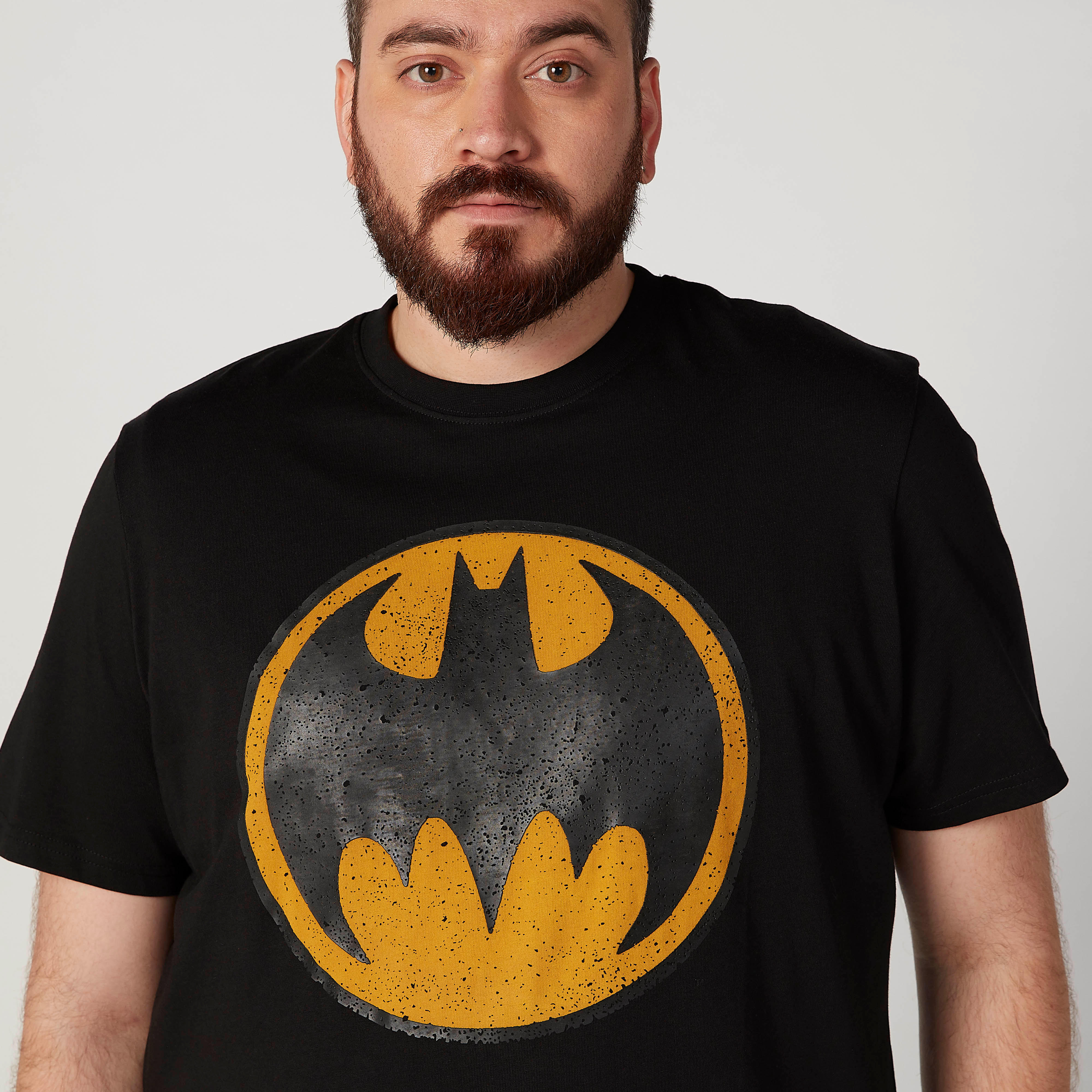 تيشيرت مستدام سليم بأكمام قصيرة وطبعات باتمان -men-clothing-tshirtsandpolos-tshirts-image-3