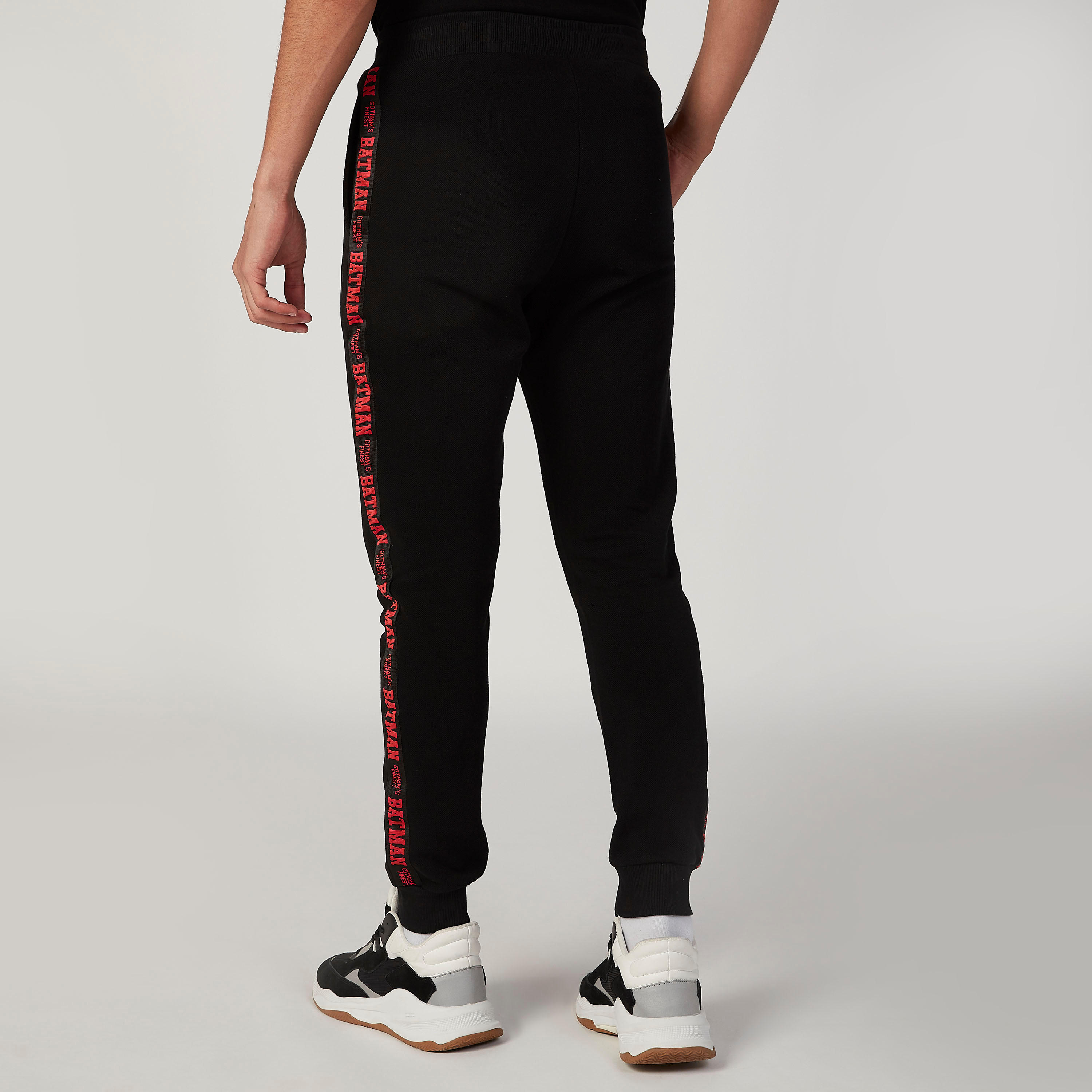 بنطال رياضي بخصر مطّاطي وجيوب وطبعات باتمان-men-clothing-bottoms-joggers-image-4
