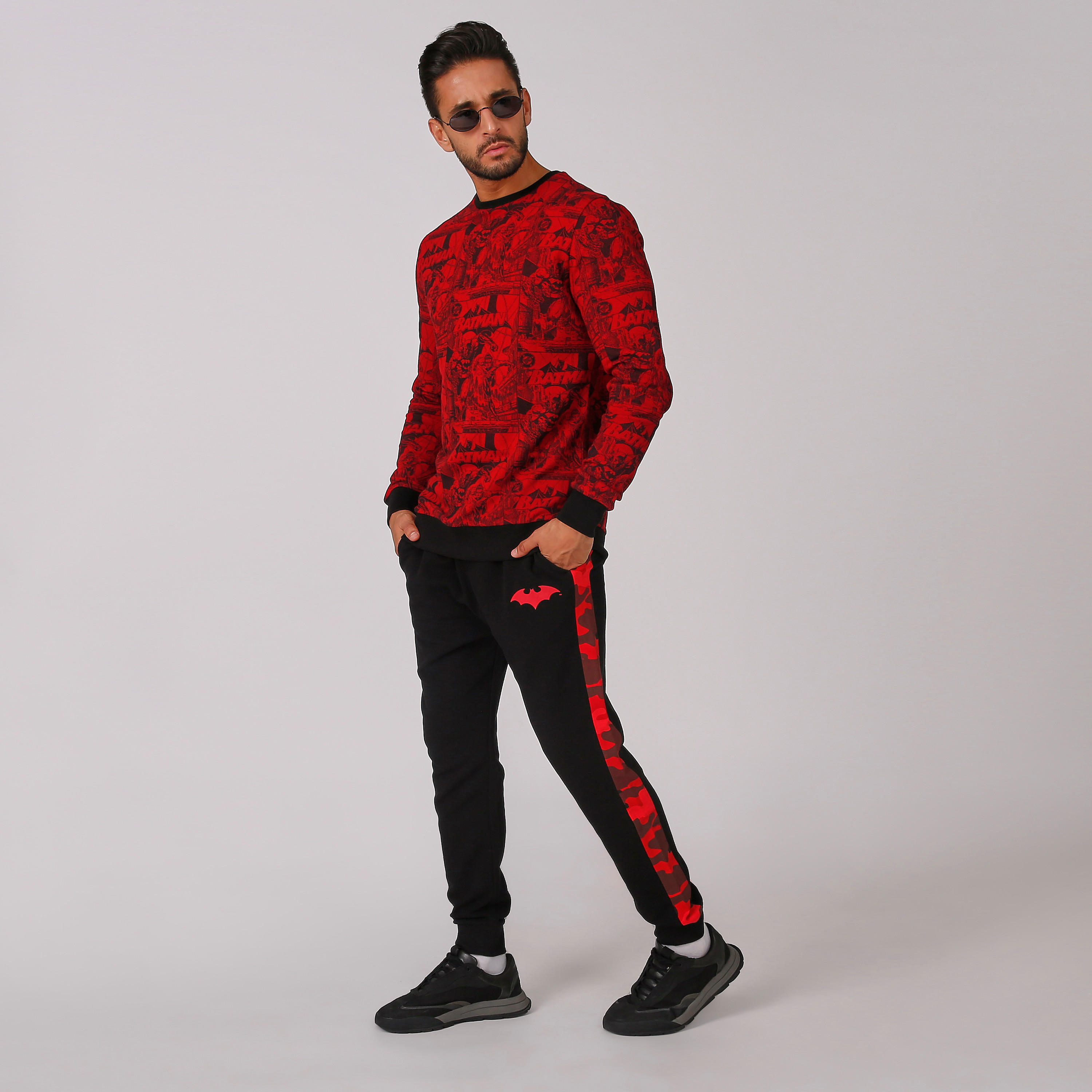 سويت شيرت بأكمام طويلة وطبعات باتمان-men-winterwear-hoodiesandsweatshirts-image-5