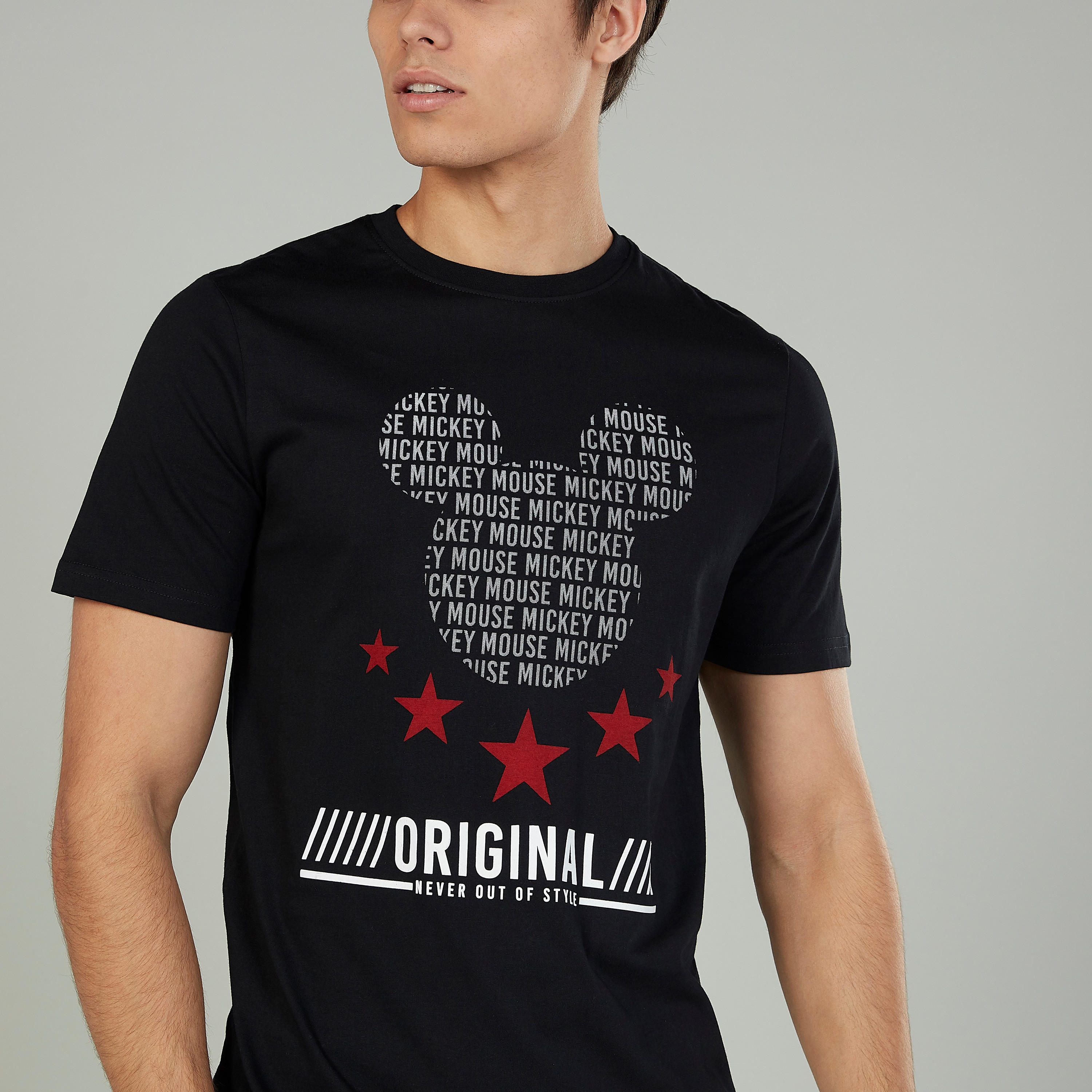 فستان مستدام طويل سادة بياقة V وأكمام واسعة-men-clothing-tshirtsandpolos-tshirts-image-3